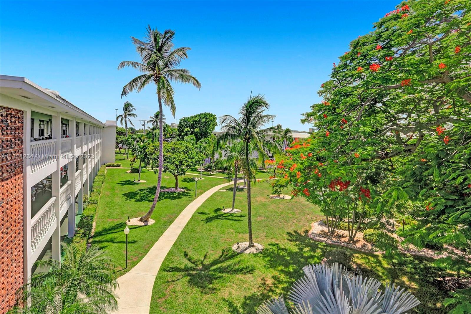 OPEN HOUSE SUN 1/29 12-2PM - Tropical retreat just over 1 mile to the beach in East Fort Lauderdale. This 1 bedroom boasts an outstanding floor plan that makes it feel larger than its actual size and offers generous storage space. Enjoy expansive garden views from the east facing bedroom and the west facing living room along with the shared catwalk. The community offers resort-like amenities with a heated pool, spa, BBQ area, clubhouse with seasonal scheduled events and activities, car wash area, bike storage, and more. Owner occupants only as No Leasing is permitted now. Cable/WiFi is included. Sorry No Pets. Association requires 650+ FICO. 1 Parking spot is included and guest spots are available. Excellent location. Hurricane windows installed on the East side.