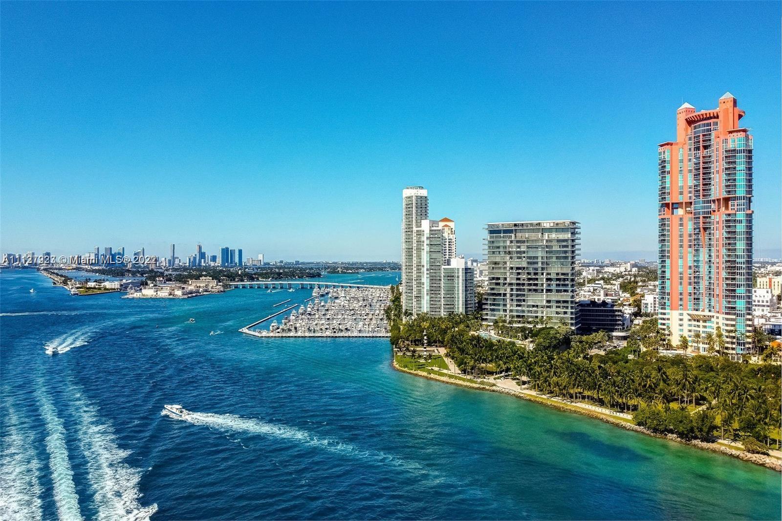 Iconic Portofino Tower - 04 line Flow through unit with 3 bed/2 bath at the prestigious Portofino Tower.  Boasting breathtaking unobstructed views of the Atlantic Ocean, South Beach and the Miami Skyline from every room.  Two balconies, Private elevator foyer and  2,000+ SqFt of interior space.  Living, dining room & spacious kitchen. Bright master bedroom & bath with walk-in closet. Portofino Tower is a luxury community with a world class amenities - fitness center/spa, 2 pools lounges & cabanas, 2 tennis courts, 24hr valet, security, and concierge services. Steps to the beach, restaurants and all night life South of Fifth. A truly incredible and rare offering to have a blank canvas to design your dream interior.