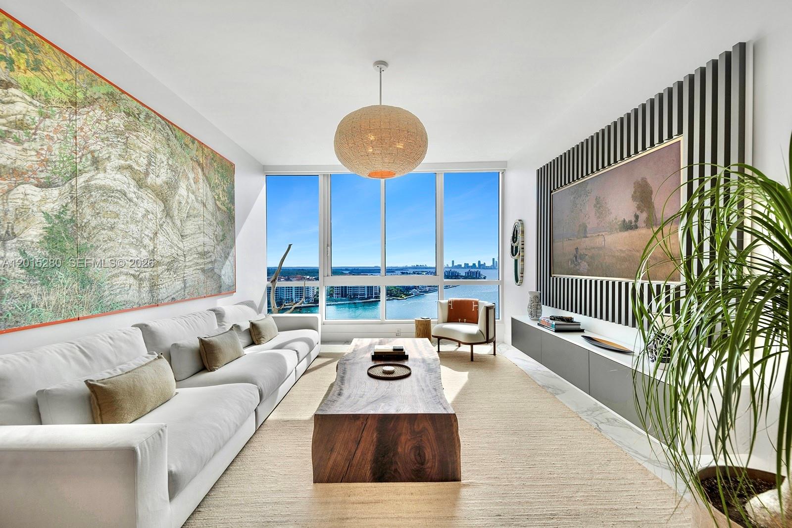 Introducing this refined Continuum residence with panoramic views stretching from ocean to bay. A private elevator foyer opens to bright interiors with floor-to-ceiling glass, an open living and dining area, and a spacious balcony designed for indoor-outdoor living. The modern kitchen features sleek finishes and premium appliances, while the primary suite offers generous proportions and a spacious walk-in closet. Enjoy sunsets over the Miami skyline and watch cruise ships glide by from this South of Fifth residence offering a front-row seat to Miami’s waterfront. Residents enjoy Continuum’s world-class amenities, including beach service, resort-style pools, spa, fitness center, tennis courts, concierge, valet, and security, all steps from Miami Beach’s best dining and entertainment.