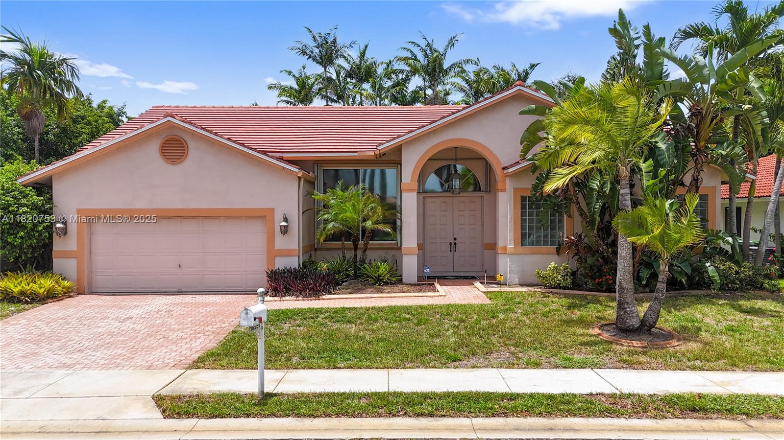Rarely available, single story 4bedrooms/2.5 baths with a 2-car garage and private pool.  Located in the prestigious gated community of Emerald Lake Estates at The Landings.The home offers a spacious layout, perfect for both everyday living and entertaining; as well as a lovely screened-in patio which is ideal for relaxing outdoors. Enjoy generous living spaces, open concept kitchen with brand new refrigerator, electric stove and microwave oven, lots of closets and laundry room.The Landings offers an array of amenities such as a sparkling community pool, Playground & Tennis Court; and it is perfectly located near shopping centers, restaurants, schools and highways.