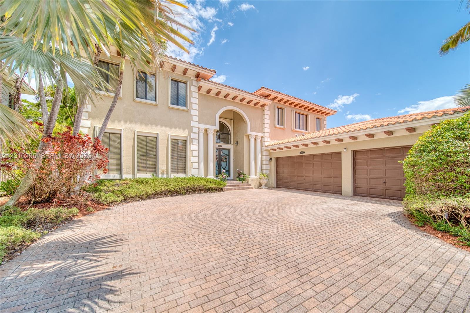 Upscale Miami Living, located in an exclusive gated community along historic Old Cutler Road. This expansive estate in Cutler Cay offers 24/7 gated security entry. Residents can enjoy resort-style amenities including a heated pool, steam room, sauna, and pickle ball/tennis courts or walks in the quiet community. Step inside to soaring vaulted ceilings and a grand foyer that creates an impressive first impression. The spacious layout is filled with natural light and designed for both comfortable living and elegant entertaining. The backyard backs onto a lush nature preserve, providing exceptional privacy, perfect for relaxing by the pool or enjoying peaceful mornings in the screened-in patio. This estate has 5 bedrooms and 4.5 bathrooms, with 3,982 sq ft. 3 car garage has plenty of room for cars and golf cart. Downstairs is a 1 bedroom and 2.5 bathroom. Upstairs on the west side features three bedrooms: two share a Jack-and-Jill bathroom, and one has a private en-suite. Then, step inside the Master suite through its double doors on the east wing, its 2 big walk-in closets, grande marble bathroom with jacuzzi tub, walk in shower offer a spa like retreat. The kitchen has solid wood cabinetry, granite tops, SS appliances and a reverse osmosis water filtration system. Bright and extremely spacious. Walking distance to the prestigious Palmer Trinity school, minutes from Westminster and the highest ranking public schools in Miami. Immaculately maintained by its owners. Contact Listing agent for your private showing.
