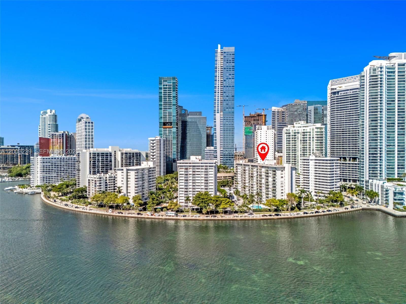 Experience refined waterfront living in this exceptional 2-bedroom, 2-bathroom corner residence at the prestigious Brickell Bay Tower, ideally positioned in the heart of Brickell. Great for owner occupied or investors. Building has reserves. Elegantly remodeled, the unit showcases impact windows, sleek new flooring, a contemporary chef-inspired kitchen, and beautifully upgraded bathrooms with modern finishes. Custom-designed closet systems and generous storage solutions enhance both functionality and style. Residents of this exclusive gated community and free guest parking, enjoy resort-style amenities, including 24-hour security, concierge services, a waterfront pool, BBQ area, fitness center, and on-site management, ensuring a seamless and secure living experience.
One assigned parking space is included, and the HOA covers water for added convenience. Located in one of Miami’s most vibrant and walkable neighborhoods, you are just moments from world-class dining, luxury shopping, and premier entertainment.
This is a rare opportunity to own a turnkey waterfront residence in one of Brickell’s most sought-after buildings. 40 year certification completed