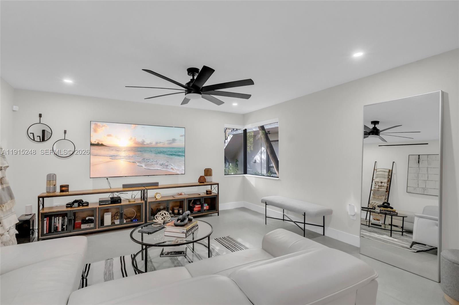 Beautifully updated 2-bedroom, 2-bath residence in the heart of Coral Gables. This stylish two-story unit features contemporary finishes, abundant natural light, and modern design throughout. Highlights include a sleek kitchen with stainless steel appliances, impact windows & doors, updated bathrooms, custom lighting, and spacious bedrooms with ample closets. Located in a boutique building with covered parking and a prime location just moments from Miracle Mile, top restaurants, shops, and parks. Move-in ready and easy to show. Enjoy the best of Coral Gables living at 400 Valencia Avenue.