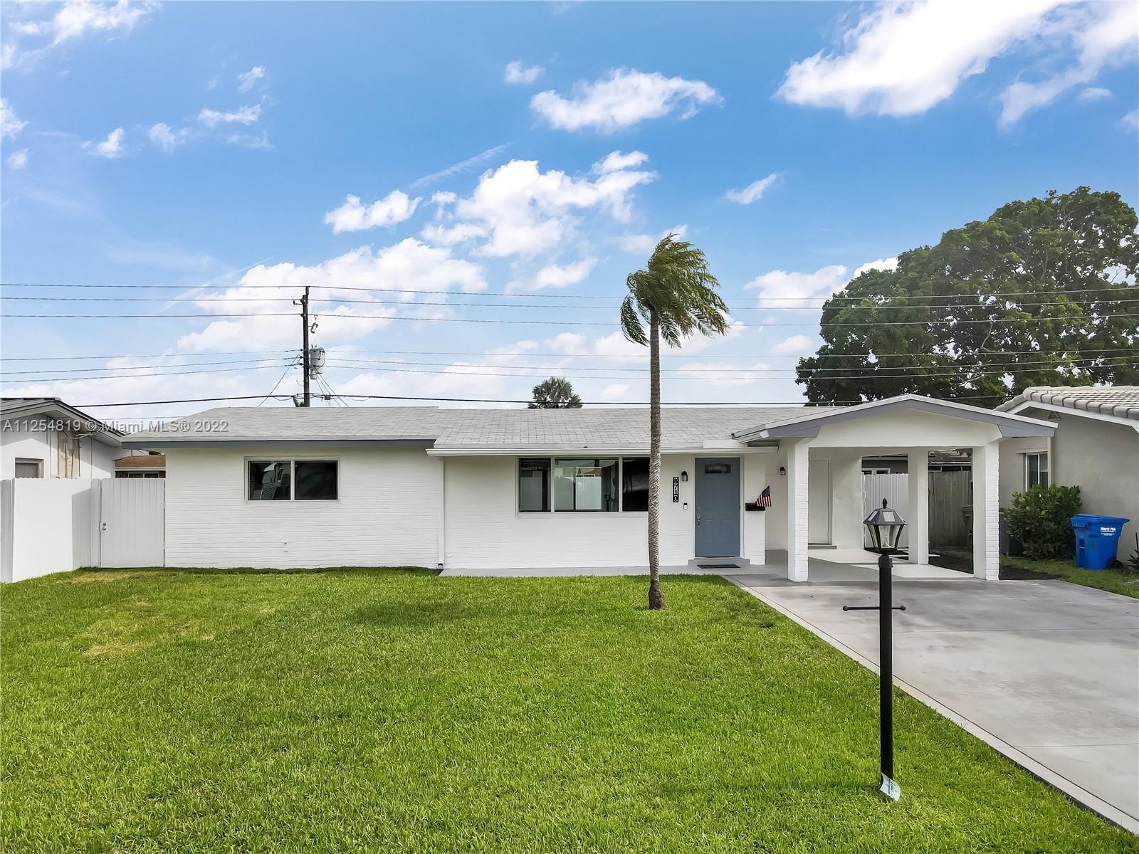 BEAUTIFULLY MAINTAINED SINGLE FAMILY HOME.  (ORIGINAL OWNER) FEATURING THREE BEDROOMS ONE AND A HALF BATHROOMS.  OWNER INSTALLED NEW IMPACT WINDOWS AND DOORS (2021), NEW ROOF (2019), NEW A/C (2019), BATHROOMS UPDATED (2018), & NEW FENCE (2022).  HOME IS FRESHLY PAINTED INSIDE AND OUT.  KITCHEN HAS STAINLESS STEEL APPLIANCES.  NEW WASHER AND DRYER IN LAUNDRY ROOM.  ESTATE SALE.  ALL OFFERS ARE SUBJECT TO PROBATE COURT APPROVAL.