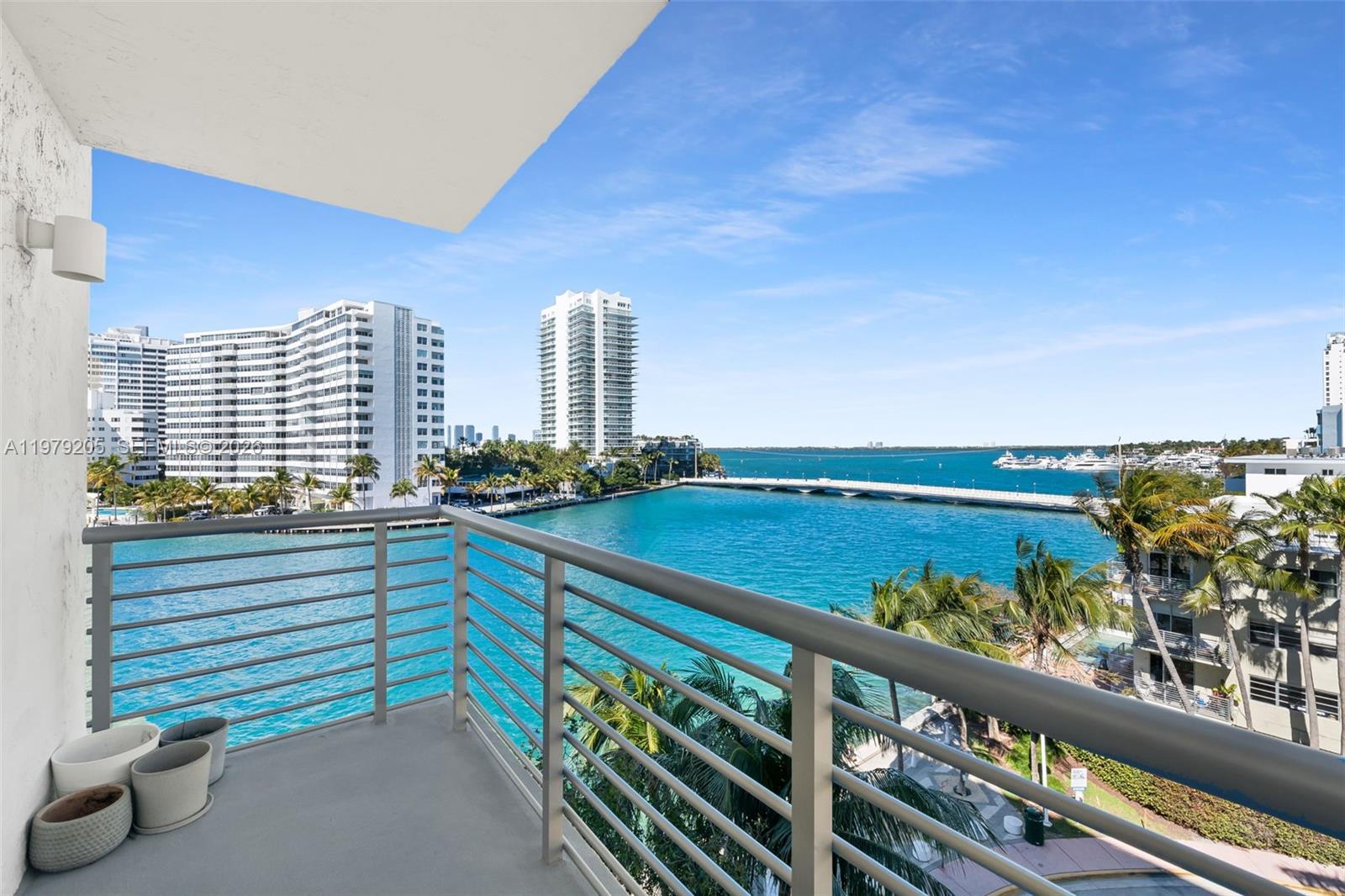 Prime Miami Beach location with stunning bay and skyline views! Live on Lincoln Road in this beautifully updated 1-bedroom, 1-bath condo perfectly positioned to capture breathtaking vistas of Biscayne Bay & the Miami skyline. Step inside to a bright, open living space where large windows frame the sparkling bay and fill the home with natural light. Contemporary porcelain flooring adds a clean, modern feel, while the thoughtfully designed layout makes the most of every square foot. Enjoy your morning coffee while watching boats glide across the bay, or unwind in the evening as the Miami skyline lights up the horizon. The residence offers the perfect balance of comfort, style, and location.Situated in a boutique waterfront building, amenities include a heated bay front pool, assigned parking, guest parking, bike storage & a shared storage room. The building’s prime Miami Beach location places you just moments from world-class dining, shopping, fitness studios, and everyday conveniences. Seller said all reasonable offers will be entertained! Schedule your private tour today!