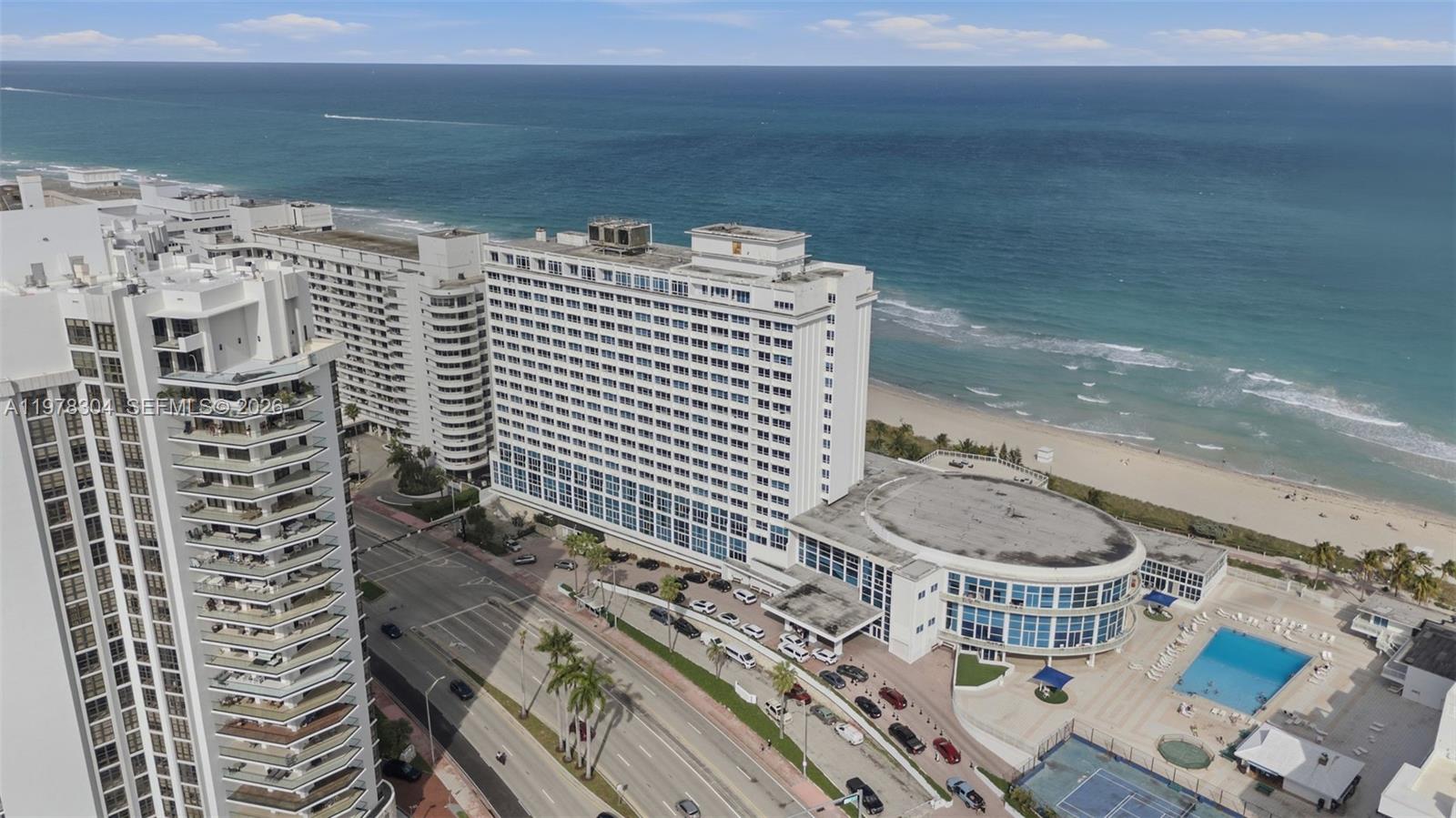 Real estate for sale with a fully operational restaurant & lounge, successfully operating since 2014 and generating strong annual revenue. Located at Castle Beach Club, 5445 Collins Ave, Miami Beach, this 4,114 SF ocean- and pool-view venue consists of two commercial units (L-6 & CU2A) and is licensed for 205 seats, featuring a fully transferable 4COP liquor license assigned to the units. The property is being sold together with an established, income-producing business, offering a turnkey opportunity for immediate operation. No restrictions on concept or hours. Live music, DJs, and events are allowed within acceptable noise levels. The 40-year recertification has been completed.An exceptional opportunity for restaurant operators or investors seeking a prime Miami Beach location with both real estate ownership and a profitable, established business.
