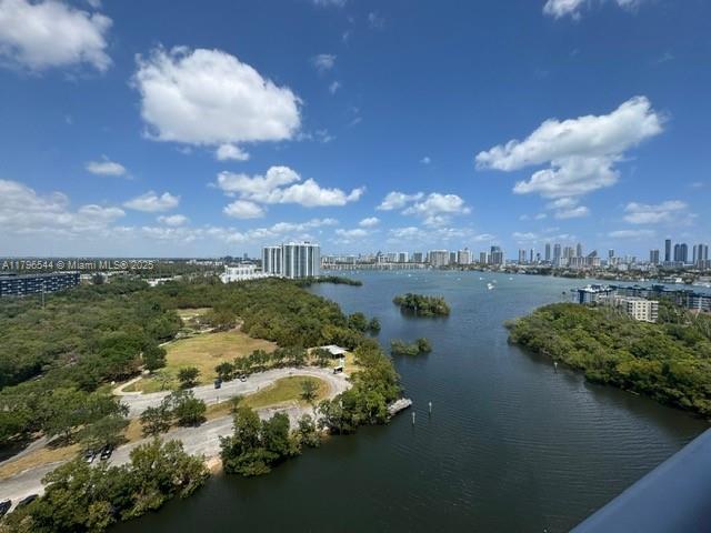 Great for Investors!! Tenant in place! Breathtaking ocean and city views. Unit is facing north with great bay and Intracoastal views. 2 bedrooms, 2 bath condo with private foyer and a Den. Open kitchen layout with state-of-the-art appliances. Enjoy resort style living with 24-hour concierge, valet, security, car wash and pet grooming. Stay active with fitness center, yoga studio, spa, sauna, steam room and waterfront walking trail. Outdoor includes a pool, boat dock, paddle board, kayak, tennis, soccer, basketball and racquetball. Minutes from Aventura Mall and top beaches and dinning. Easy to show!