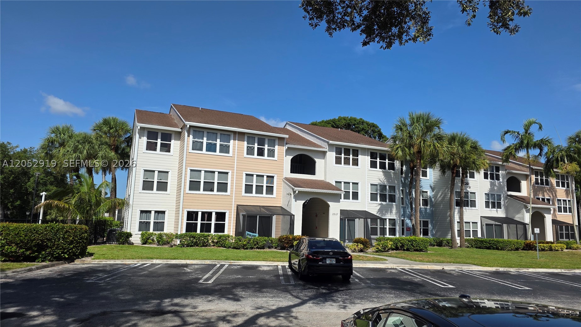 2 bedrooms, 1 bath on first floor unit. Gated Community, Washer & Dryer inside, resort style pool, exercise room, tennis court, great location. the Condominium was renovated, all assessment paid by the Seller . Tenant occupied until March , 2027 $1850.00 per month