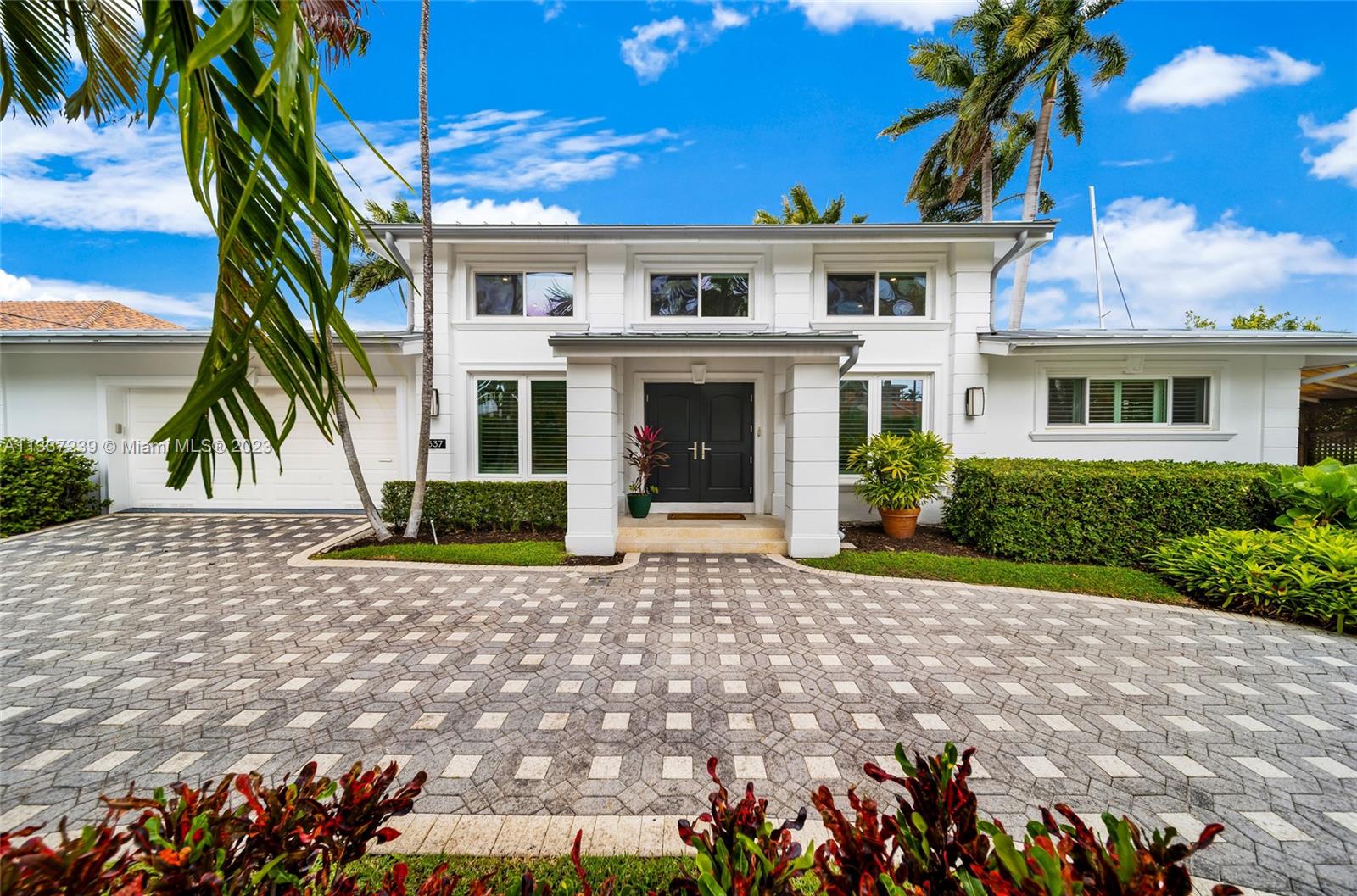 PERFECT HOME- PERFECT LOCATION in the prestigious, gated Harbor Beach. This new modern gem with aan and new roof checks all the boxes for the buyer that wants to just move in & immediately enjoy the sophisticated Florida waterfront lifestyle. This light, bright & spotlessly maintained residence features 4 Bedrooms/4 baths, one of them converted as an office, large rooms sizes, a custom European-inspired gourmet kitchen, marble flooring, all hurricane impact windows & doors, a new roof & the list goes on! The current residence is situated on an oversized deep water lot with a newly installed seawall cap & 95' concrete dock for your yacht.