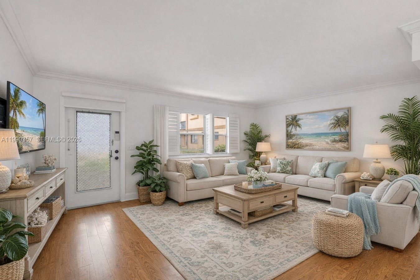This beautifully refreshed first-floor residence offers effortless living from the moment you arrive—no stairs, easy access, and everyday comfort at its best.

FRESHLY PAINTED and thoughtfully updated, this spacious 1-bedroom, 1.5-bath unit features a bright and functional layout, complemented by a granite kitchen that adds both elegance and durability. Seller is offering an incredible value package: 6 MONTHS OF ASSOCIATION FEES PAID AT CLOSING PLUS a 1-year AMERICAN HOME SHIELD HOME WARRANTY COVERING APPLIANCES, PLUMBING, ELECTRICAL, AC, WATER HEATER FOR ADDED PEACE OF MIND.

Enjoy your morning coffee or unwind in your A/C-enclosed patio, a flexible space perfect for relaxing, working from home, or hosting guests. The first-floor location also makes bringing in groceries, welcoming visitors, or simply coming and going a seamless experience.

Located in a vibrant 55+ community, residents enjoy a true resort-style lifestyle with multiple outdoor pools, a spectacular indoor pool, two 18-hole golf courses, pickleball and tennis courts, on-site restaurants, and a private theater—all with NO membership fees.

Whether you're looking for a primary residence, seasonal getaway, or low-maintenance lifestyle, this home delivers comfort, accessibility, and value in one place. Just minutes from the beach, shopping, dining, and everyday essentials, everything you need is within easy reach. Convenience isn’t just a feature here—it’s the way of life. Schedule your showing today.