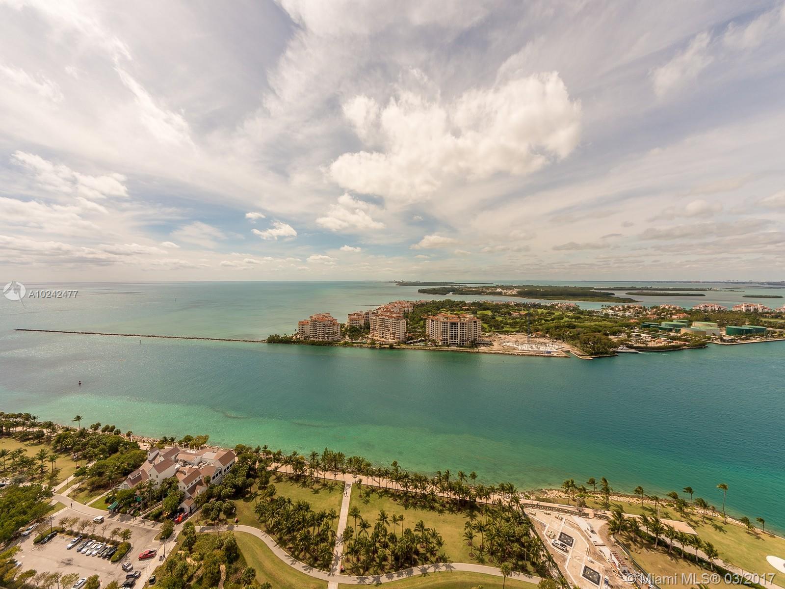 Breathtaking unobstructed direct ocean views welcome you the minute you walk into this residence in prestigious Portofino Towers. This highly coveted high floor "01" Line provides an open expansive living & dining room area w/floor to ceiling windows that accentuate the dazzling views of the Atlantic Ocean, Biscayne Bay & Downtown Miami. Portofino is located in the highly sought after South of Fifth neighborhood. It offers unparalleled amenities all just steps away from the beach, shopping & restaurants.