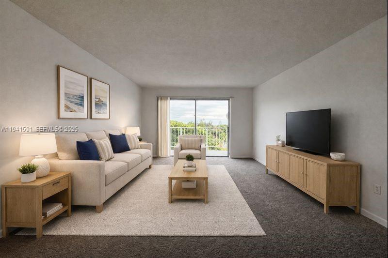 SOLD AS IS. SPACIOUS 1/1 CONDO ON 6TH FLOOR, IN GUARD GATED COMMUNITY. LOCATED IN SUPER CONVENIENT LOCATION, NEXT TO I95, TURNPIKE, AND PALMETTO EXPRESSWAY. SECURE COMPLEX WITH GREAT AMENITIES, INCLUDING POOL, GYM, BASKETBALL AND TENNIS COURTS, AND LAUNDRY ROOM IN THE BUILDING. UNIT COMES WITH ONE ASSIGNED PARKING SPACE. WATER/SEWER INCLUDED. AC CONDENSER IS 2020. TENANT IN PLACE PAYING $1600 UNTIL MARCH 2027.