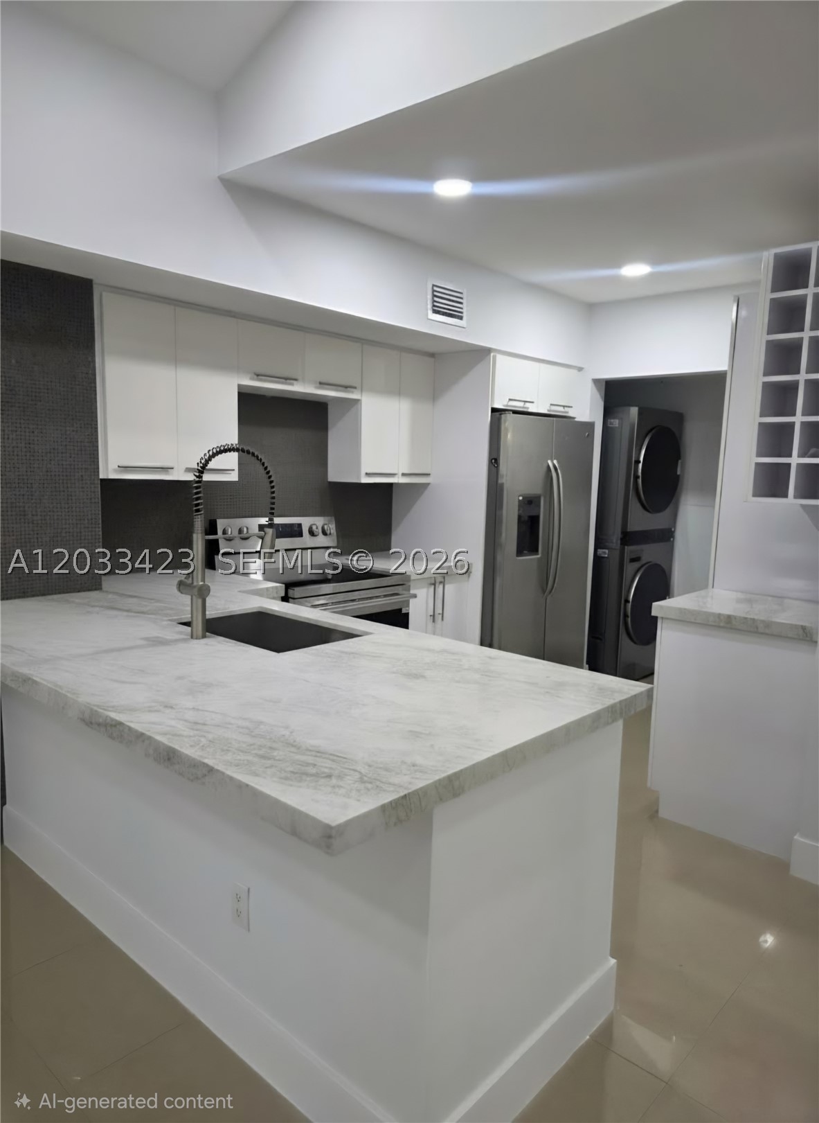 Completely remodeled and move-in ready 3BR/2BA featuring a desirable split floor plan, high ceilings, abundant natural light, walk-in closets, and modern high-end finishes throughout. The updated kitchen offers brand-new stainless steel appliances, while the spacious layout provides comfort and functionality. Additional features include an in-unit washer and dryer, private entrance, 2 assigned parking spaces, and water is included. Residents enjoy access to a pool, fitness center, tennis courts, and clubhouse. Ideally located near Nova Southeastern University, major highways, shopping, dining, and top-rated schools. HOA approval, credit, and background check required.