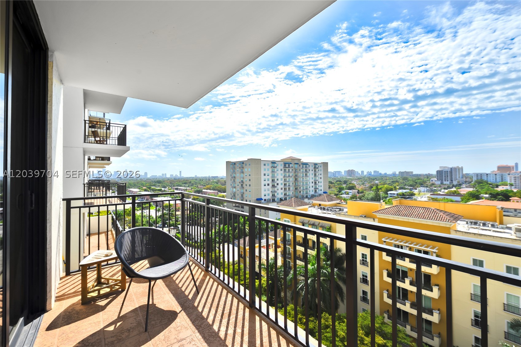 Beautiful, move-in ready 2-bedroom, 2-bathroom split floor plan residence in the highly desirable, luxury high-rise, Puerta de Palmas. This spacious 1,152 sq. ft. unit features a bright interior with upgraded flooring, walk-in closets, impact-resistant windows, and a private balcony. Fully equipped kitchen boasts stainless steel appliances and granite countertops, complemented by a convenient in-unit washer/dryer. Includes 2 assigned garage parking spaces! This full-service building offers 24-hour security/doorman, valet, a heated pool, spa, fitness center, resident lounge, billiard room, and business center. Ideally located in Coral Gables—just minutes from Miracle Mile dining, shopping, Miami International Airport, and the University of Miami. Quick association approval process. Rent includes internet, cable, water, and valet parking.