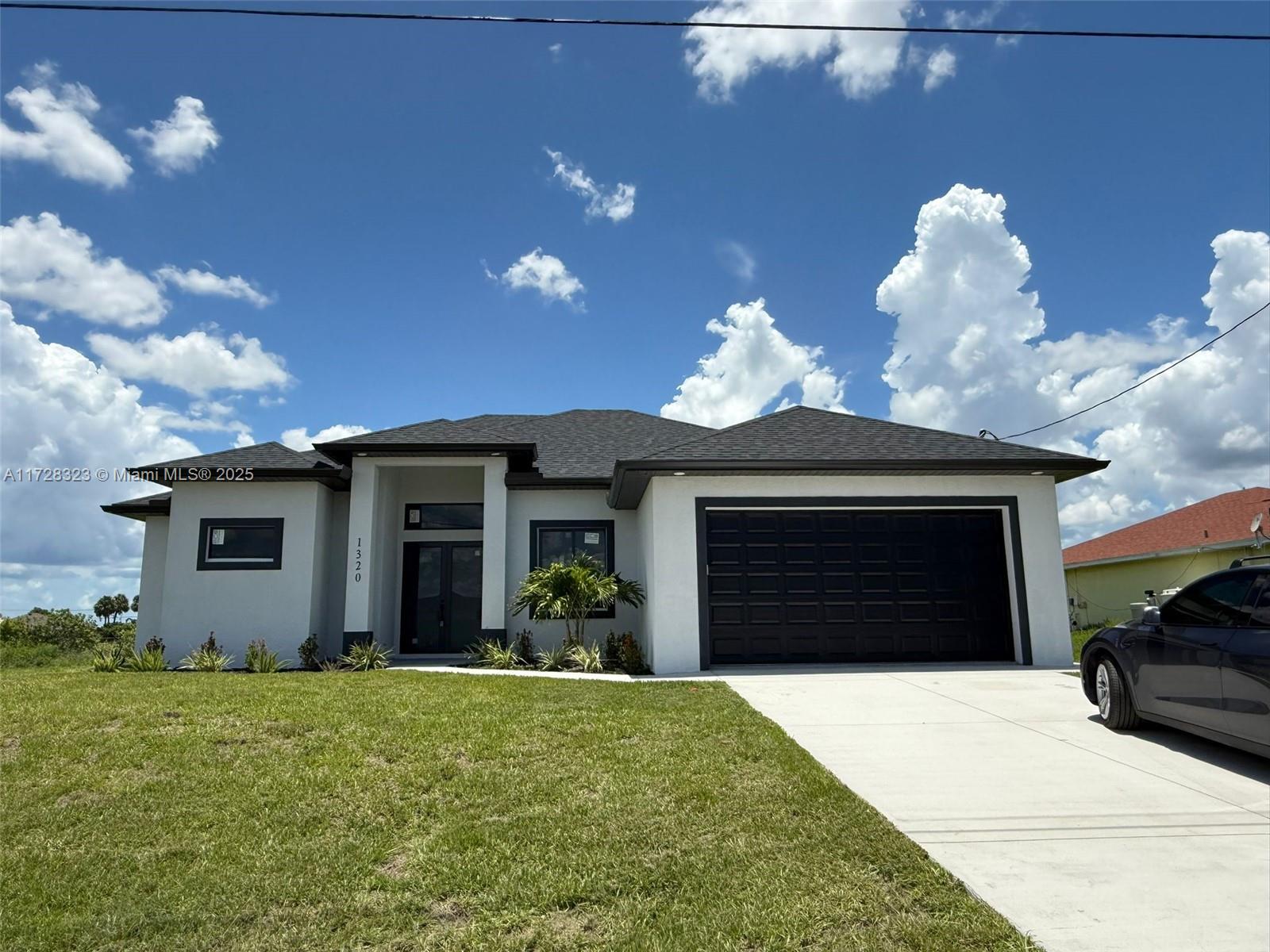 Welcome to a breathtaking new construction single-family home nestled in the heart of Cape Coral, Florida. This exquisite residence boasts 3 spacious bedrooms, a versatile den, and 3 luxurious full bathrooms, perfect for a growing family.
Unwind on the expansive patio overlooking the tranquil canal, offering a serene atmosphere and picturesque views. Imagine sipping your morning coffee or enjoying an evening glass of wine while taking in the natural beauty of Southwest Florida. 
3 spacious bedrooms with plenty of natural light
Versatile den perfect for a home office, playroom, or guest room
Modern kitchen with sleek appliances and ample cabinetry
Spacious great room perfect for entertaining.
All shower glass doors will be installed shortly!