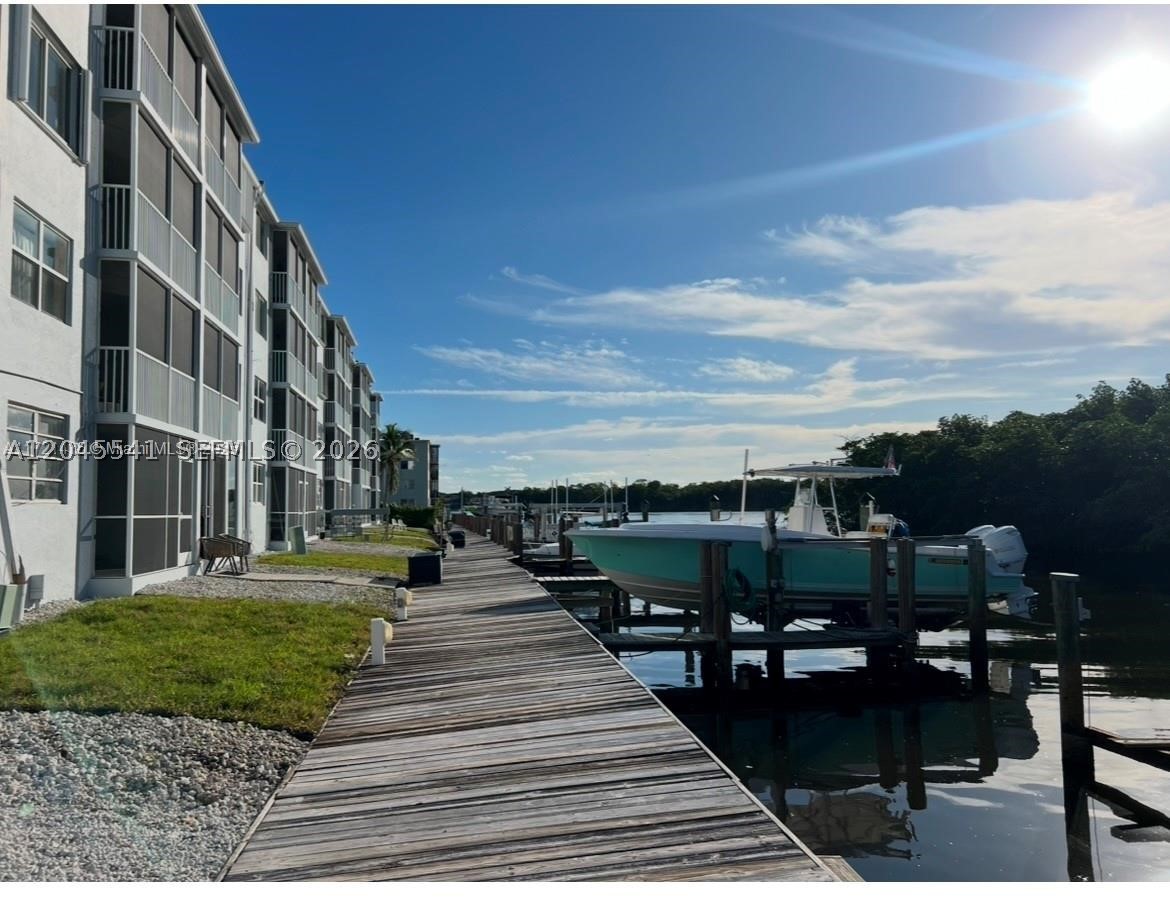 Renovated 2 bedroom | 2 bathroom condo on first floor with deeded boat slip and lift. 5 minutes to Boynton Beach Intel 50 miles to West End, Bahamas. 

Impact sliding doors and windows. Walk in closet in main bedroom. 

Boat lift can accommodate up to 9,000 lbs and about 28 ft.
On Intracoastal, between Boynton Beach Blvd/Gateway Blvd.  and Federal Highway. Quiet community.
Boat slip can be rented out to other units for extra income.

Boat ride or walk to restaurants, Two Georges and Banana Boat. Walk to parks. Beach is about two and half miles away. 

Boat docks to undergo seawall renovation. 

Tennis courts and community pool with clubhouse. 1 covered parking spot. Plenty of parking for other vehicles and guest parking.