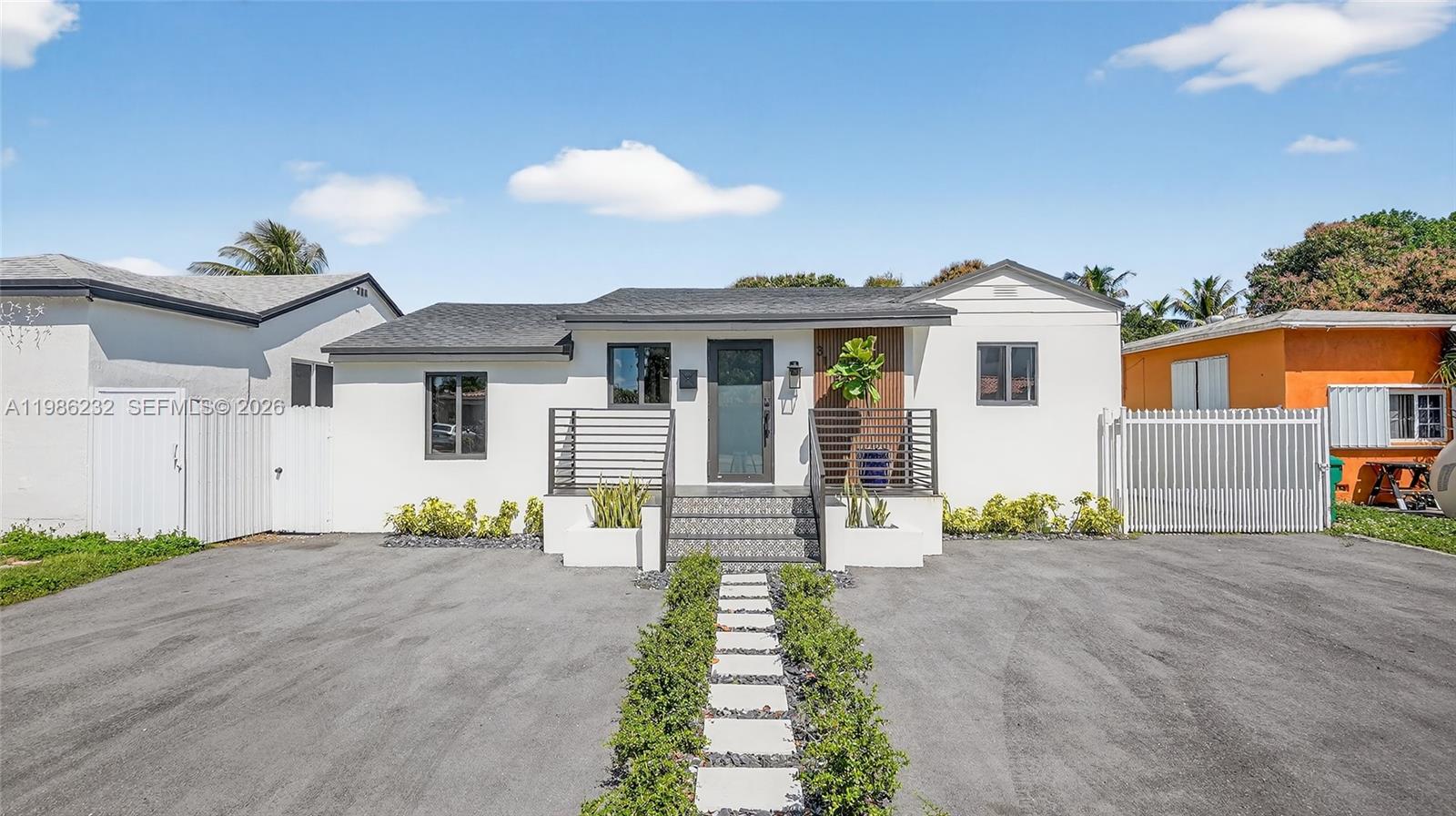 Beautifully remodeled 3-bedroom, 2-bathroom home located in one of the most sought-after areas, just minutes from Downtown, Brickell, and Coral Gables. This move-in-ready residence offers the perfect blend of modern design, comfort, and convenience.
Step inside to a bright, open-concept layout filled with natural light and enhanced by high-end finishes throughout. The updated kitchen features sleek cabinetry, quartz countertops, and stainless steel appliances, seamlessly connecting to the living and dining areas—ideal for both everyday living and entertaining.
The primary suite provides a private retreat with a fully renovated en-suite bathroom, while the additional bedrooms offer flexibility for family, guests, or a home office. Both bathrooms have been tastefully upgraded with contemporary fixtures and finishes.
Enjoy outdoor living with a well-maintained yard, perfect for relaxing or hosting gatherings. Major upgrades include a new roof, new plumbing, new electrical, and impact windows, offering added value and peace of mind.
Conveniently located near top dining, shopping, entertainment, and major highways, this home truly has it all. A rare opportunity to own a turnkey property in a prime Miami location.