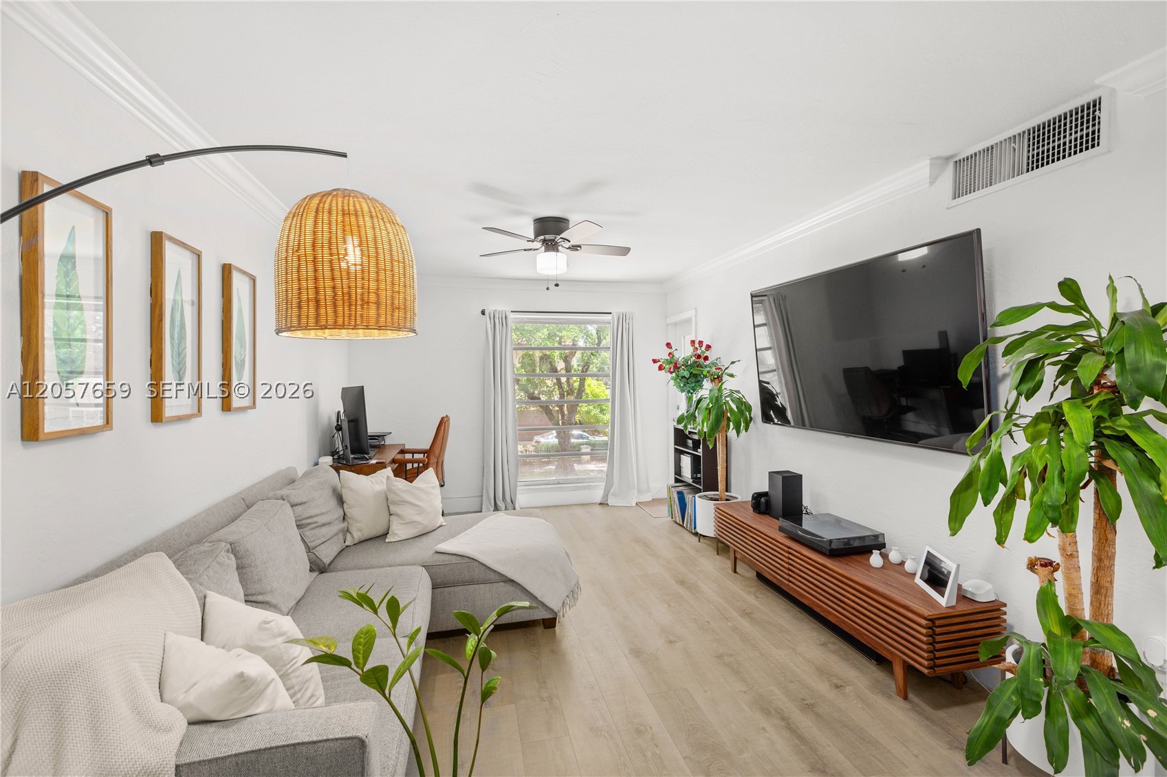 Beautifully updated 2BR/2BA condo in the heart of Coral Gables! This move-in-ready residence features an open floor plan, updated kitchen and baths, private balcony, spacious primary suite with walk-in closet, and abundant natural light. Includes one assigned parking space. It is located in a low-rise building with a community pool and shared laundry facilities. Just minutes from Miracle Mile, Downtown Coral Gables, shops, restaurants, parks, and major highways. A fantastic opportunity for homeowners or investors seeking the best of Coral Gables living.