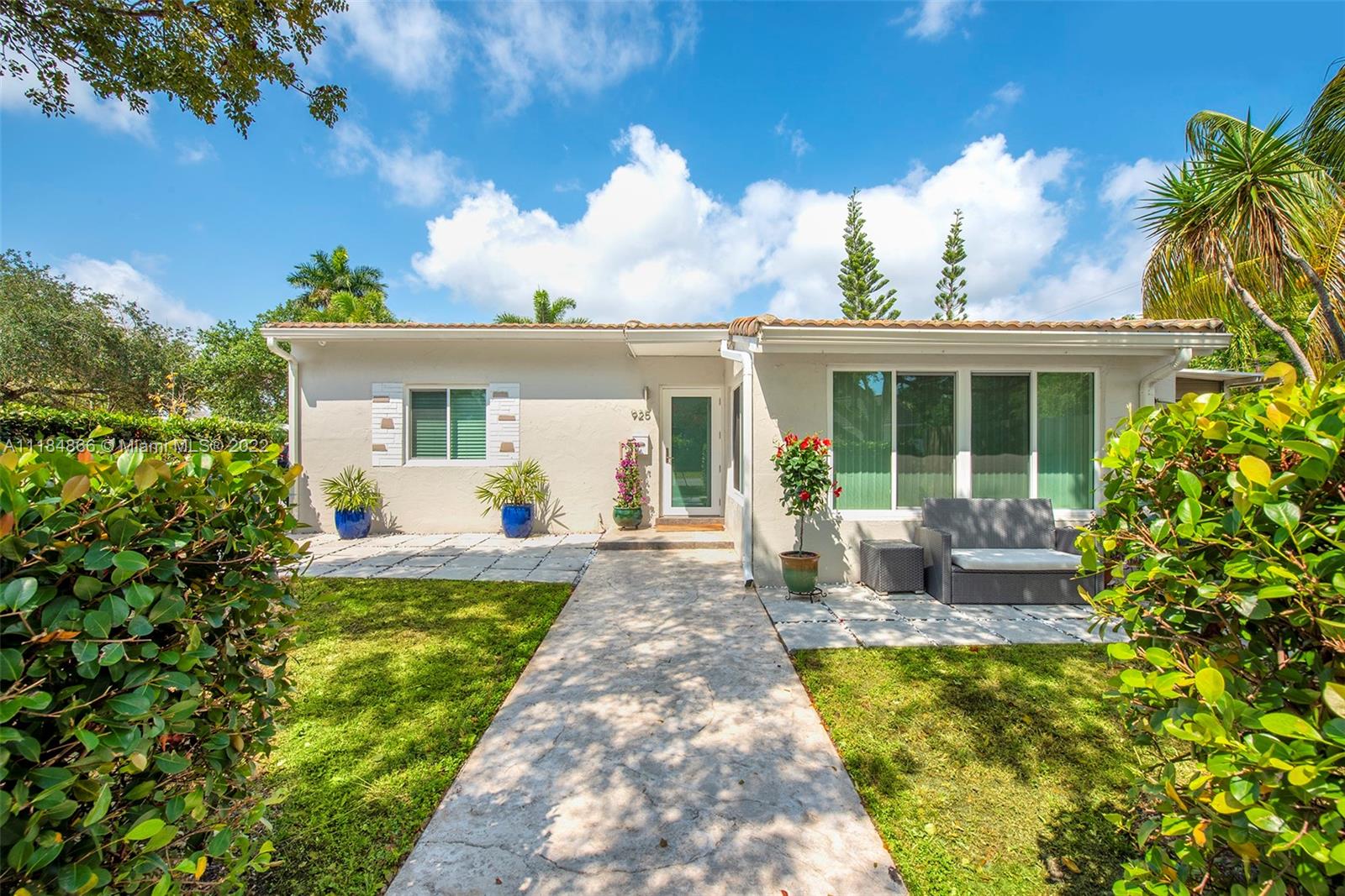 LOCATION! LOCATION! LOCATION!Beautifully Updated  3/2 Home in East Hallandale Beach.This unique property is perfectly situated on a large corner fenced lot surrounded by Lush Landscaping that adds to the Tropical Vibe.  The Kitchen hosts High End Designer finishes with Granite Waterfall Counters,Custom Cabinetry and an open Dining and Living concept.Vaulted ceilings w/Rare Florida Pine add rich texture to this lovely home.Impact Glass and Doors,Newer Roof and A/C. Enjoy the Lavish Outdoor Patio area which may have plenty of room for a Pool! Live the Florida Lifestyle you have dreamed of! Just minutes to Beaches, Airports, Fine Dining, World Class Shopping and Gulfstream Park Horse Racing&Casino.Call Listing Agent to schedule your Private Showing.Gazebo canvas not as photo but is included.