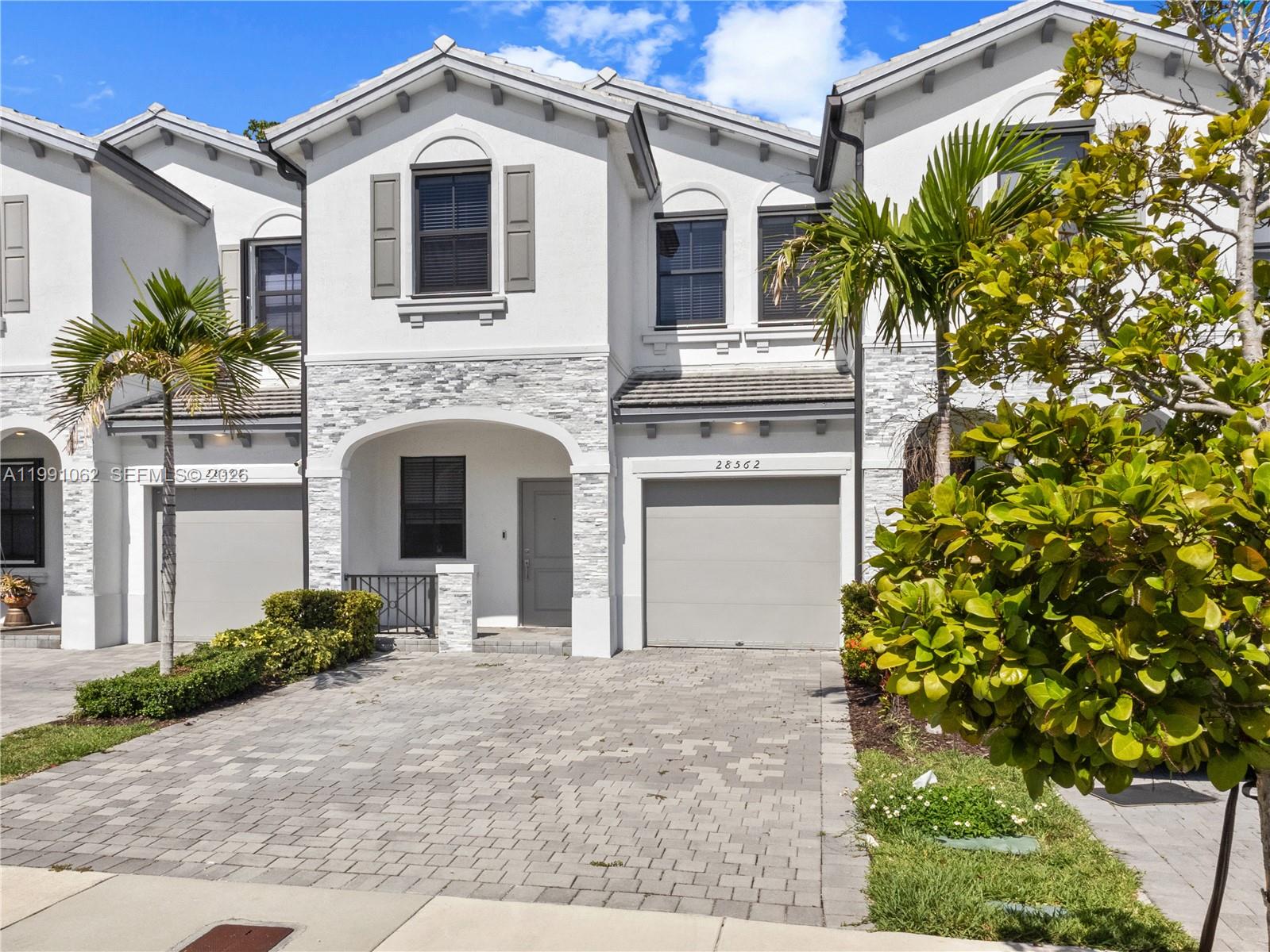 It is not a Foreclosure or Short Sale.  Property is available and ready for fast occupancy.  No Tenants living in the property right now.  FHA OR VA, CONVENTIONAL LOAN AVAILABLE AS LOW AS TO 0%-3.5% DOWNPAYMET. New Construction from 2022 Pine Vista at Lennar Homes, Miami Dade. 2 Story Townhouse with a fence, pavers and a private patio. Very private, with no other townhouse on the back. 1 Parking garage + 2 spaces on the driveway. Family-Dining, Big Kitchen with stainless Steel appliances, quartz countertop, huge family room, 3 beds on the 2nd floor & 2 baths, half visitor bathroom on the 1st floor. Charter School in front of the community. Amazing community clubhouse. Excellent location, a few blocks from Florida Turnpike Exit 5, close to one of the biggest Amazon Facilities in the US. Association Approval takes 30 days. FHA and VA Loan available.