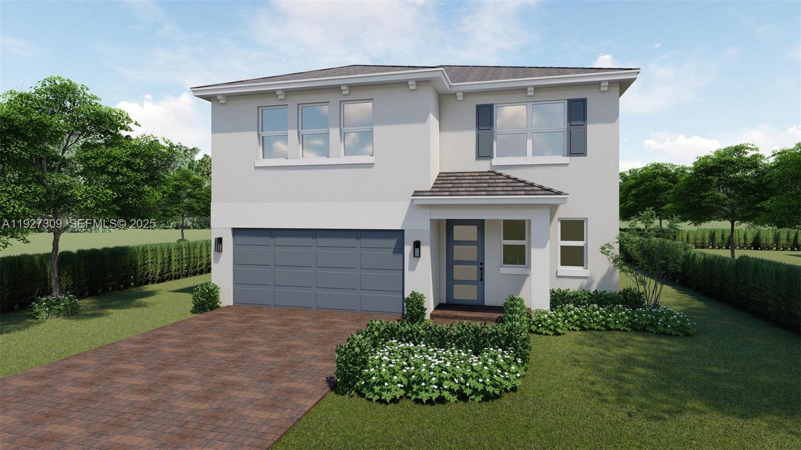 Live in a one of a kind community. The Grandcourt offers 5 bedrooms, 3 bathrooms, 2 car garage and an incredibly back yard to fit a pool! The home is grandeur, featuring open floor plans. Our Grandcourt model includes stainless steel appliances and impact windows.  The community is conveniently located right off exit 2 off Florida’s Turnpike. A residential community centrically located with easy access to local shopping and markets and 25 minutes from upper keys. BRAND NEW HOME! CALL FOR A TOUR AND MOVE IN SPECIALS. Restrictions may apply* Pictures, photographs, features, colors & sizes are approximate for illustrations purposes only and will vary from the homes as built. These are not of the actual home but are similar to the home being built.