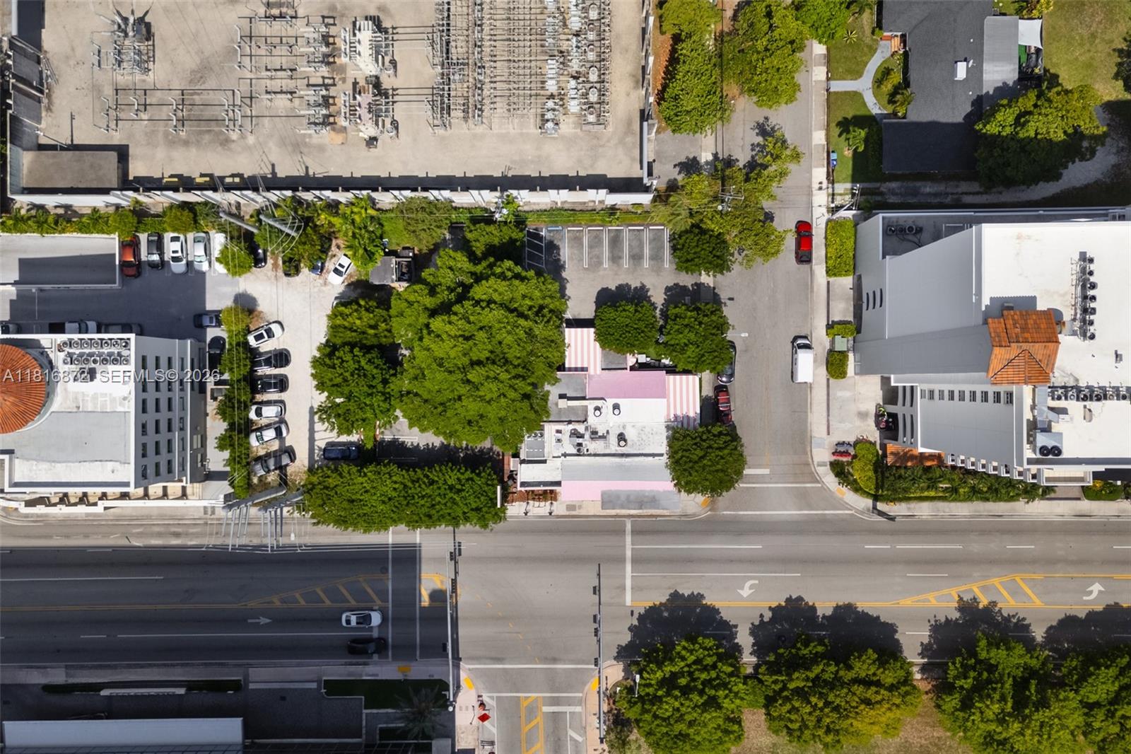 Exceptional opportunity to purchase a prime redevelopment site just steps from Coral Gables on a corner lot. Under Florida's Live Local Act, this site can accommodate up to 369 units and a 12-story structure. Currently configured as a restaurant, the property is in excellent condition and offers flexible potential for retail, medical, office, or boutique residential use. The offering includes a 2,698 SF building on 16,084 SF of total land across 2 folios—a 10,384 SF main lot and a 5,700 SF adjacent parcel for parking. Located near Miracle Mile, Coral Gables Plaza, and the Loews Hotel, with superb walkability and close proximity to Brickell, Coconut Grove, MIA, US-1, and SR 836. Surrounded by condos, offices, and cultural amenities—this is a rare opportunity in a prime urban corridor.