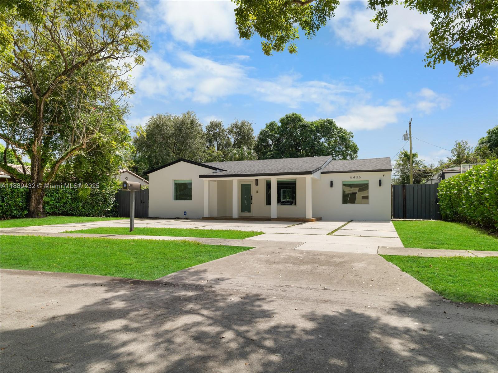 Check out this modern and updated gem in West Miami! This modern home is ideally located in the lovely area of Alameda, just minutes from Coral Gables, Miracle Mile and Granada Golf Course. This house offers an open concept, new roof, impact windows, and stainless steel appliances. The backyard is super spacious—perfect for entertaining. No HOA so quick approval to move in.