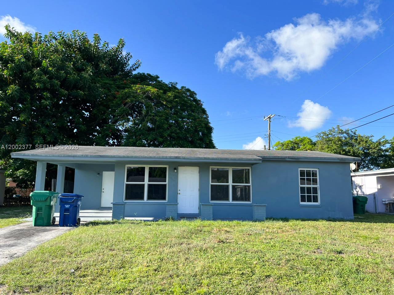 INVESTOR SPECIAL! Income-producing property currently rented with a 6.4% return and a reliable long-term tenant willing to stay. Excellent opportunity for immediate cash flow with strong upside potential. Value-add opportunity for future renovation or repositioning once the lease ends.
Ideally located in Lauderhill, close to major highways, shopping centers, restaurants, and schools. Convenient access to Florida Turnpike, I-95, and Broward Blvd, making commuting easy. Just minutes from Fort Lauderdale, beaches, and Fort Lauderdale-Hollywood International Airport.
SUBMIT ALL OFFERS TO AGENT EMAIL