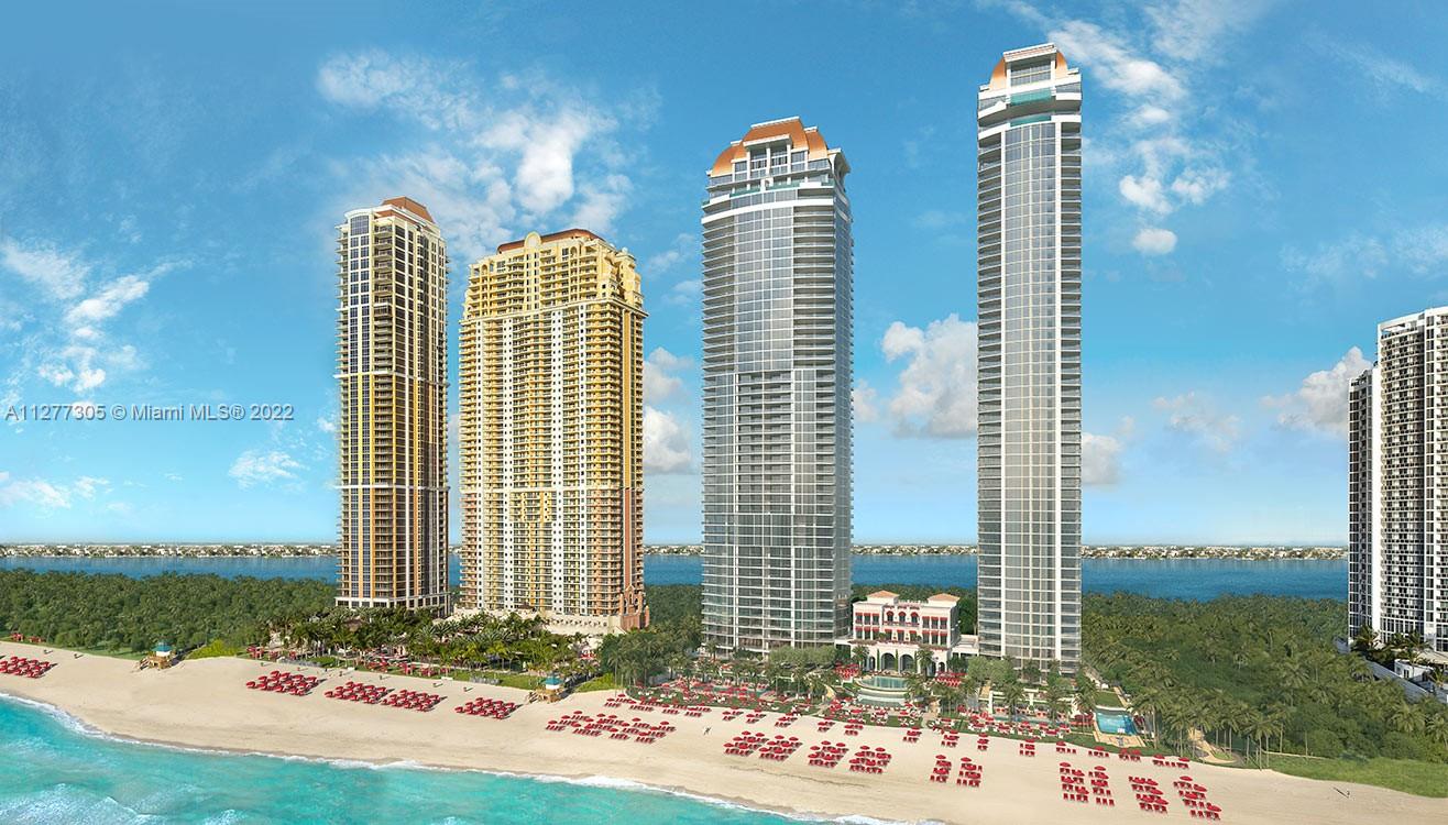 Conceived as the World’s Finest Residences, The Estates at Acqualina offers dramatically proportioned and exquisitely designed residences that feature extraordinary terraces. A breathtaking panorama of Atlantic Ocean and city views surrounds every residence. The Estates at Acqualina offers 245 luxurious residences from three to seven bedrooms in two, 50-story boutique towers, each estate in the sky will be delivered furniture ready, and equipped with the finest appliances, imported stone countertops, smart-home technology and 10-foot 6-inch ceilings. Each master suite will boast his and her bathroom suites with imported onyx countertops and walls and marble floors, a steam mist shower, a free-standing tub, an ocean-view shower and elaborate his and her dressing rooms.