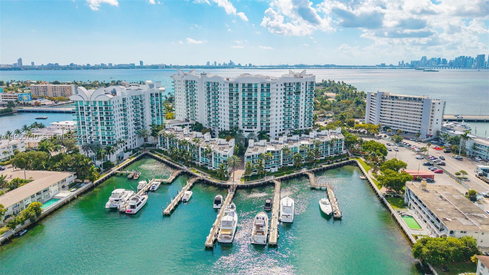 Great value, lowest priced unit in the building, priced to sell! This 2 bedroom, 2 bath residence offers an open floor plan with stunning water views from every room. Enjoy sunrise views from the east-facing balcony while staying comfortable in the afternoon shade. The kitchen features granite countertops and stainless steel appliances, complemented by updated flooring throughout. The building features a renovated lobby, renovated hallways, new roof, and resort-style amenities including two heated pools, a jacuzzi, fitness center, sauna, community boat dock, and clubroom. Centrally located, the property is just minutes from the beach, I-95, shopping, dining, and entertainment, with community parks and a dog park within walkable distance. This is a rare opportunity to enjoy waterfront living in a vibrant, amenity-rich community.