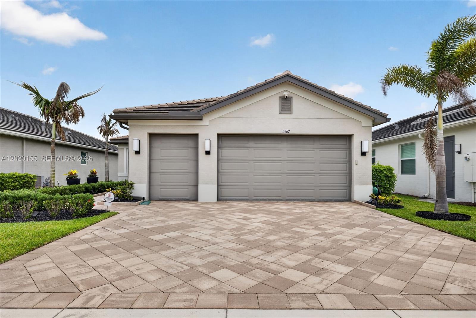 Searching for perfection? Your search ends here. Welcome to the stunning Valencia Grove Palazzo model — a beautifully upgraded home that is truly move-in ready. Situated on a private lot, this light-filled residence offers elegance, comfort, and sophisticated design throughout.
The spacious primary suite features custom built-in cabinetry in the walk-in closets, while the great room showcases a luxurious custom entertainment wall with a fireplace, creating the perfect setting for relaxing or entertaining. Every detail of this impeccable home reflects refined style and thoughtful upgrades throughout.
Experience the exceptional Riverland lifestyle with resort-style amenities, pickleball courts, bocce, tennis, social activities, state of the art fitness center, pools, dining, and more — all just moments from your door. This is Florida living at its finest.