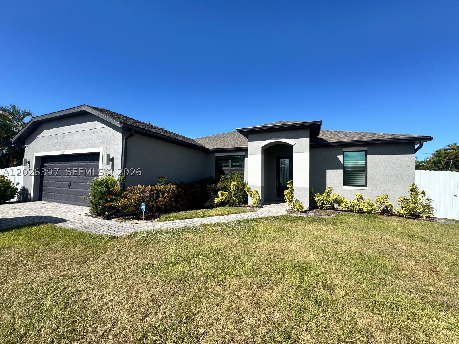Excellent opportunity in a highly desirable location for first-time homebuyers and investors alike! This stunning 2023-built home features 4 spacious bedrooms and 2 modern bathrooms, offering the perfect combination of style, comfort, and functionality. The open-concept design showcases a beautiful kitchen with ample counter space, flowing seamlessly into a bright, sun-filled living area — ideal for entertaining and everyday living. The thoughtfully designed split-bedroom floor plan provides added privacy, while the luxurious primary suite includes a private ensuite bathroom and a generous walk-in closet. Additional highlights include an in-home laundry room, a 2-car attached garage, and a convenient location close to shopping, dining, schools, and major amenities.
Whether you’re looking for your dream home or a strong investment property, this home is move-in ready and priced to sell quickly. Don’t miss this incredible opportunity! Pre-Approval (DU) and/or Proof of Funds required prior to all showings.