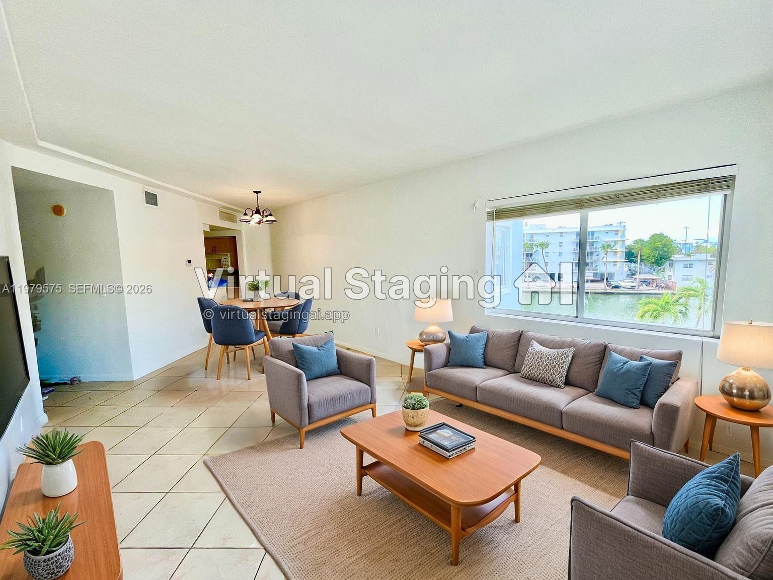 Don’t miss this charming 1-bedroom, 1-bath condo on the 3rd floor, offering peaceful waterfront and pool views on a quiet, tree-lined street in Miami Beach. Ideally located in the heart of Normandy Island, this bright and inviting residence places you just moments from the beach, local restaurants, shops, and exciting new developments—including the upcoming Aquatic Park and upscale dining destinations.

Inside, enjoy tile flooring throughout, central AC, and a sunlit living room highlighted by a large window framing tranquil water and pool views. The well-maintained building offers gated parking, a refreshing pool, and convenient on-site laundry.

Perfectly situated just minutes from the beach, South Beach, Bal Harbour, Downtown Miami, and Brickell. The free Miami Beach trolley also stops nearby for easy transportation. Experience the best of Miami Beach living—peaceful surroundings with everything you need just minutes away. ???