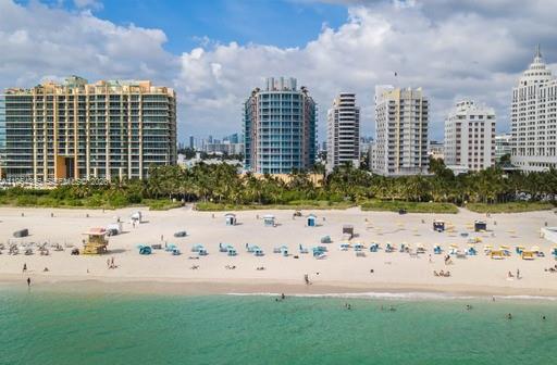 BEST LOCATION: Experience elevated coastal living in this beautifully renovated 1-bedroom, 2-bath residence in an iconic Michael Graves-designed oceanfront building on Ocean Drive.  This TURNKEY residence offers dual exposure with views of both Ocean Drive and Biscayne Bay, providing natural light throughout the day -from sunrise to sunset. Thoughtfully designed and offered fully furnished with elegant Restoration Hardware pieces, the interiors create a refined and cohesive living space.  A rare feature for a one-bedroom, the two full bathrooms add both comfort and flexibility for everyday living and guests. The residence also includes an assigned parking space, a private storage unit, and access to dedicated bike storage—highly valuable features in this prime beachfront location. Residents enjoy full-service amenities including private beach access, beach service, valet, concierge, and resort-style living.  All major assessments have been paid, and the building maintains solid reserves, offering peace of mind and long-term value.
Ideally located on Ocean Drive near 15th Street, this residence is within walking distance to top restaurants, cafés, and the vibrant Miami Beach lifestyle. Perfect as a primary residence, a refined pied-à-terre, or a high-quality oceanfront investment in the best location. BRING OFFERS.
