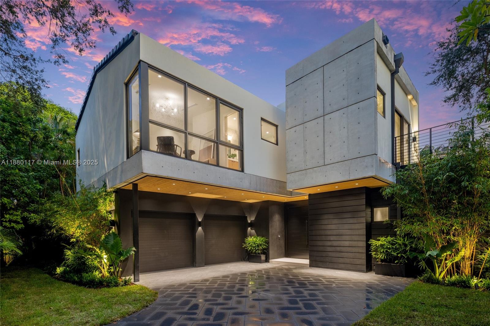 Welcome to 4024 Bonita Avenue—a stunning 2025 new construction in the heart of Coconut Grove. This modern 5-bed, 5.5-bath home offers 4,197 sqft of luxury living on a 7,797 sqft lot. Designed with elegance and comfort in mind, it features a gourmet kitchen with Sub-Zero, Wolf, and Miele appliances, custom millwork, and refined oak floors throughout. Enjoy high-end finishes, custom closets, and a Control4 smart home system managing sound, security, lighting, and climate. Step outside to a private oasis with a heated pool, landscaped yard, full outdoor kitchen with Lynx grill, and generator. A gated entry, two-car garage, and surveillance system ensure privacy and peace of mind. This home blends timeless design with cutting-edge tech—an exceptional home in one of Miami’s best neighborhoods.  Also listed for rent unfurnished at $35,000/month or fully furnished at $39,500/month (A11930280).