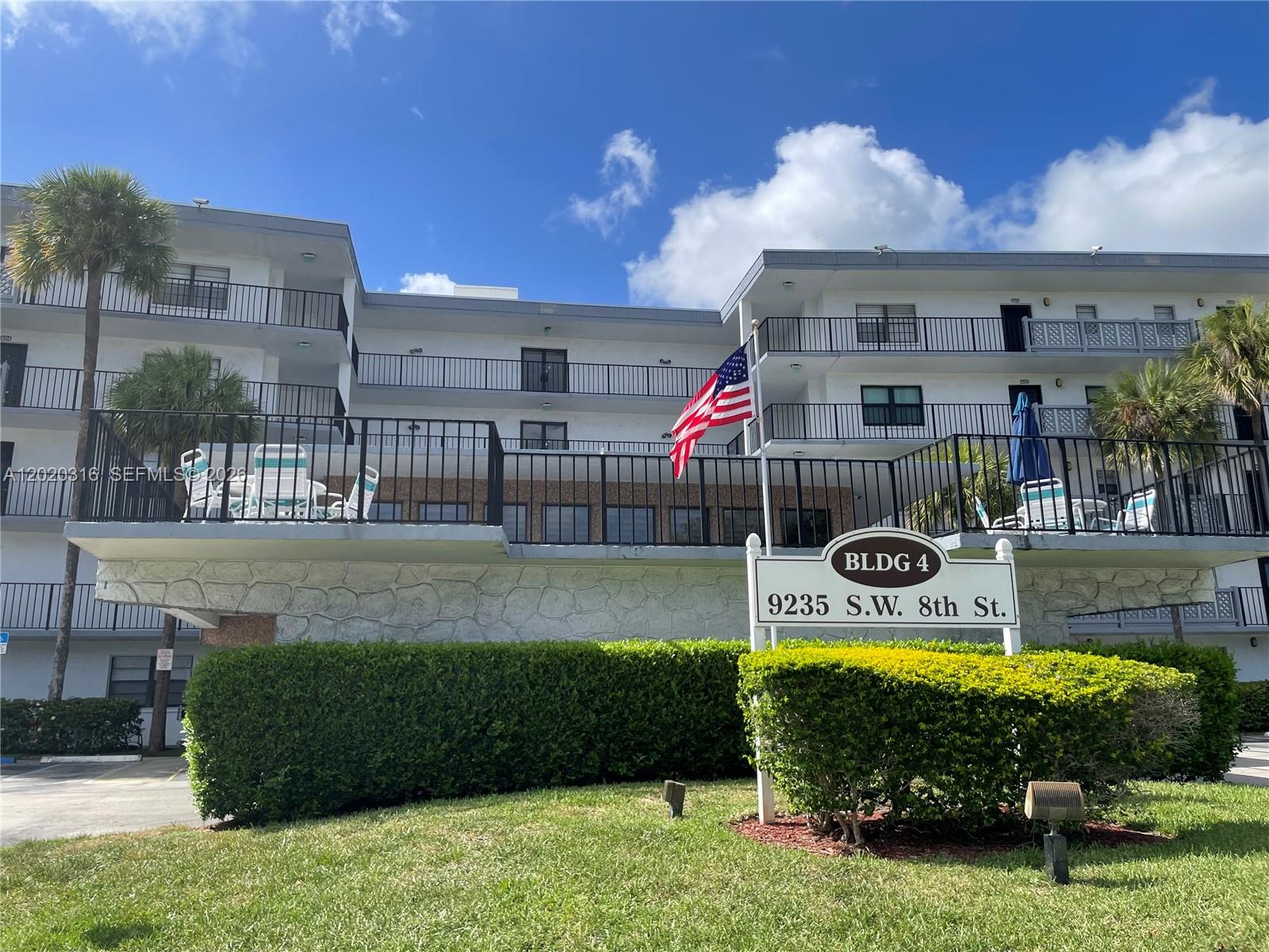 INVESTOR-friendly, ALL AGES community. Nice and spacious 1-bedroom, 1.5-bath condo located in the heart of desirable West Boca Raton. Enjoy a large screened/enclosed balcony. Full-size washer and dryer are inside the unit. AC 2021.Amenities: a newly renovated pool, tennis courts, HD security cameras, reserved parking. HOA includes water, cable, and high-speed internet. Excellent Boca Raton location close to A+ schools, shopping, dining, parks, and major highways. Great as a primary residence and an investment. Could be rented out right after the closing.