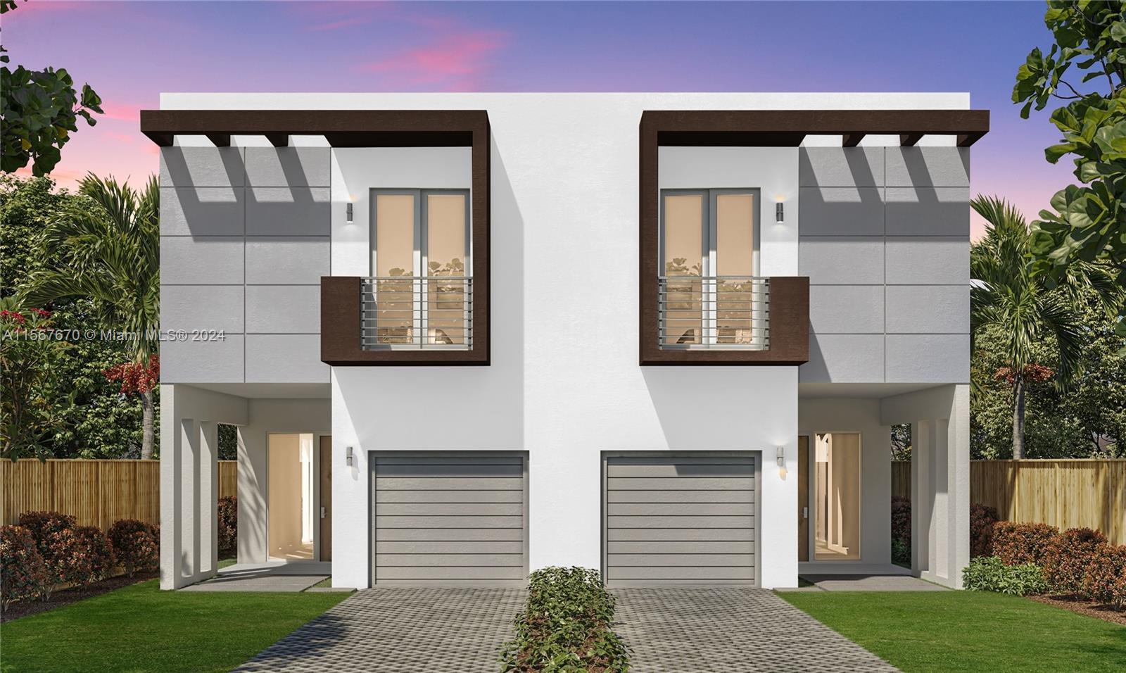Impeccably crafted 3 bed/2.5 bath townhome nestled in a superbly central location. Open-concept design w/ abundant natural light & soaring ceilings. The seamless fusion of the family, dining & kitchen creates the perfect setting for entertaining.  Convenience meets practicality w/ a 2nd floor laundry room, while the master bedroom and a second bedroom feature private balcony. Upstairs, you'll find 2 full en suite bathrooms (Master and Jack and Jill configuration). Minutes away from CocoWalk, renowned shopping destinations & restaurants, great schools, scenic waterfront parks, galleries, marinas, Coral Gables, Key Biscayne, beaches & more. 1-car garage. Construction is now complete. Don't let this excellent opportunity slip by to own a contemporary and welcoming home.