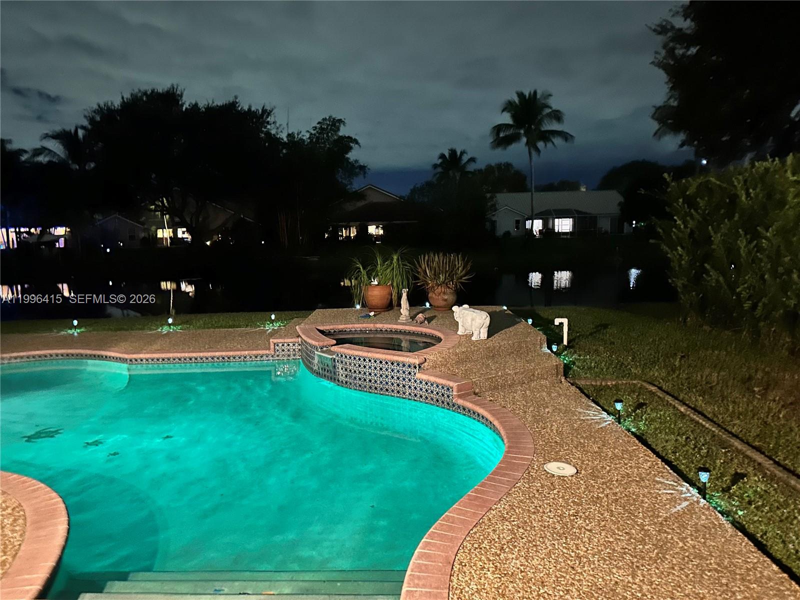 Just under 2000 sq ft of living space in this 3/2.5 pool home sitting on the lake in fabulous Forest Ridge. 2016 Roof, 2019 AC. Home is freshly painted inside, along with new carpet downstairs, and a new half bathroom vanity. Oversized family room is perfect for those who like to entertain. Large primary suite with walk-in closets. Nice size secondary bedrooms. Community has tennis and pickle ball courts and minutes to 595.
