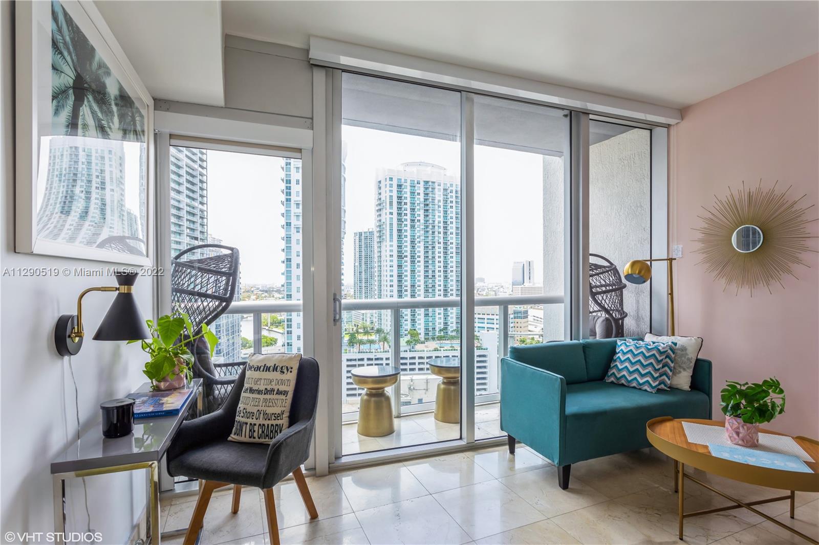 Great investment opportunity outperforming the Stock market: grossed $ 85,373 for 2022, resulting in 11.6% ROI on $550K investment. This your perfect Miami getaway and investment property all in one . Unit 2205 is a Gorgeous furnished studio with breathtaking views of the City and Miami River located in the W Hotel (ex-Viceroy) on south side of the Miami River. Italian kitchen, Subzero, Wolf and Bosch appliances, Unique building by Arquitectonica, interior design by Philippe Starck. An iconic building in Brickell with great amenities: recently-remodeled pool overlooking the Bay, one-of-a-kind Spa, Pilates room, activity room, exercise room.