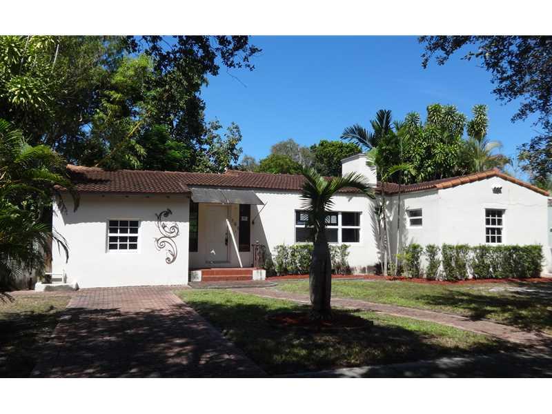 What a beauty!!! Single family home located in Miami Shores. Home features 2bedrooms and 1bathroom. Located in a dead end street, great privacy, huge backyard. Home has a lot of character and best of all, a chimney just in time for winter. This property h as wood floors, granite kitchen, nice size bedrooms. Located minutes from Biscayne Blvd, downtown Miami, Brickell and the Beaches. Call today for your private showing! This a Fannie Mae Property!