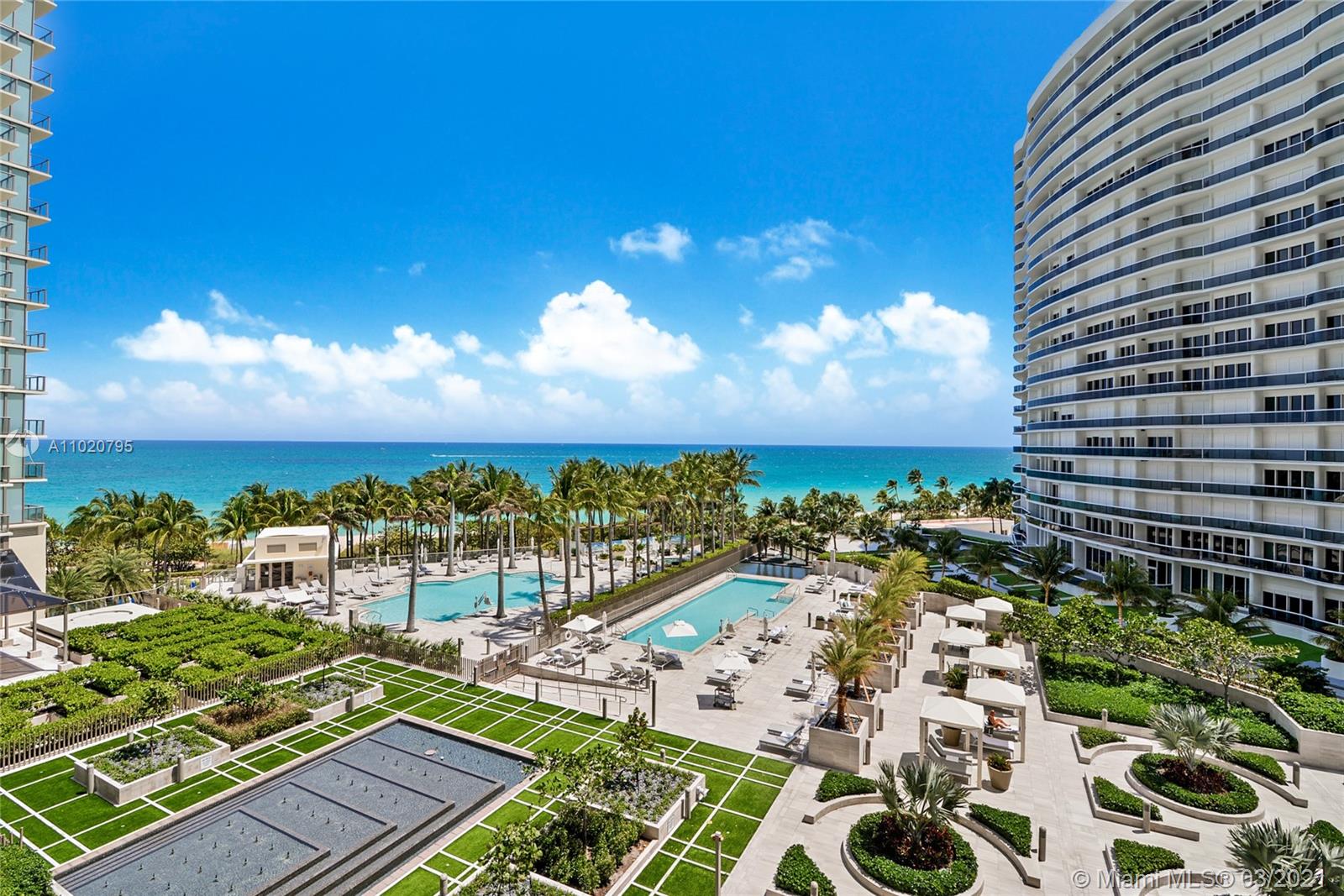 DESIGNED BY STEVEN G AND BEING SOLD TURNKEY.  EXCEPTIONAL SUNRISE AND SUNSET VIEWS WITH A FLOW THRU SPACIOUS FLOORPLAN BOTH EAST SIDE DIRECT OCEAN AND WEST SIDE CITY VIEWS. ST REGIS LIFESTYLE. 3 BEDROOMS, 3 1/2 BATHROOMS, FIREPLACE, SUBZERO, WOLF, BOSCH APPLIANCES. 10FT CEILING , ITALIAN CABINETRY, PRIVATE ELEVATOR, WORLD CLASS SPA. SEVERAL SWIMMING POOLS, TWO RESTAURANTS, POOL AND BEACH SERVICE, VALET, CONCIERGE, BEST BEACH AREA, ACROSS BAL HARBOUR SHOPS. BUTLER SERVICE AND TOP TIER AMENITIES