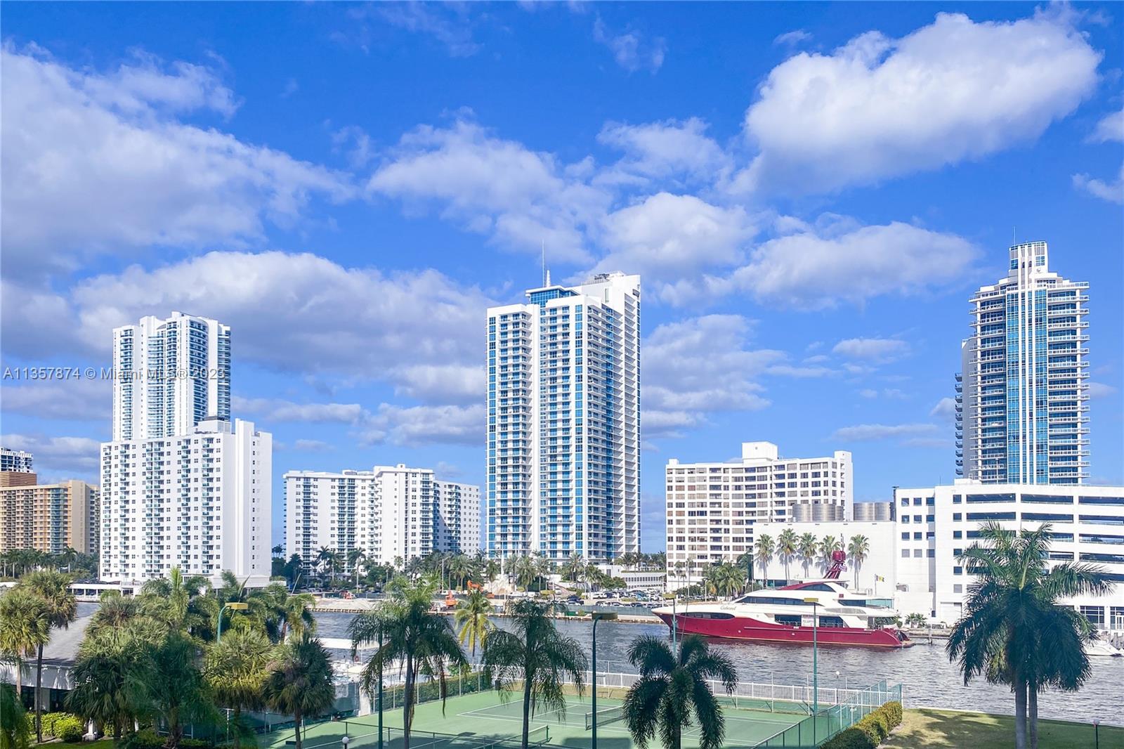 View of the Intracoastal from every room with floor to ceiling windows. Open kitchen. 1 bedroom convertible. Watch the endless boat parade.  24/7 attended lobby security. This home is conveniently located near beaches, the Aventura Mall, shopping, casinos, restaurants, and race tracks. After owning this property for two years, the owner has the option to lease it out once in two years.