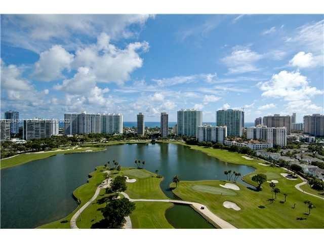 Spectacular direct ocean views to the East and North from this completely furnished 2/2 unit. The unit has been renovated beautifully with tile flooring, modern baths, glass enclosed shower. The open kitchen has beautiful wood cabinetry, granite countertops, stainless steel appliances and plenty of storage. The master bedroom has a private balcony with direct ocean views, walk in closet and private dressing area. This unit is beautifully furnished. Excellent amenities include pool, jacuzzi, tennis courts, game room, party room, fitness center, 24 hour security, 24 hour manned front gate, 24 hour front desk attendant, valet and more! Credit score of 650 and a combined income of 75K requires by association.