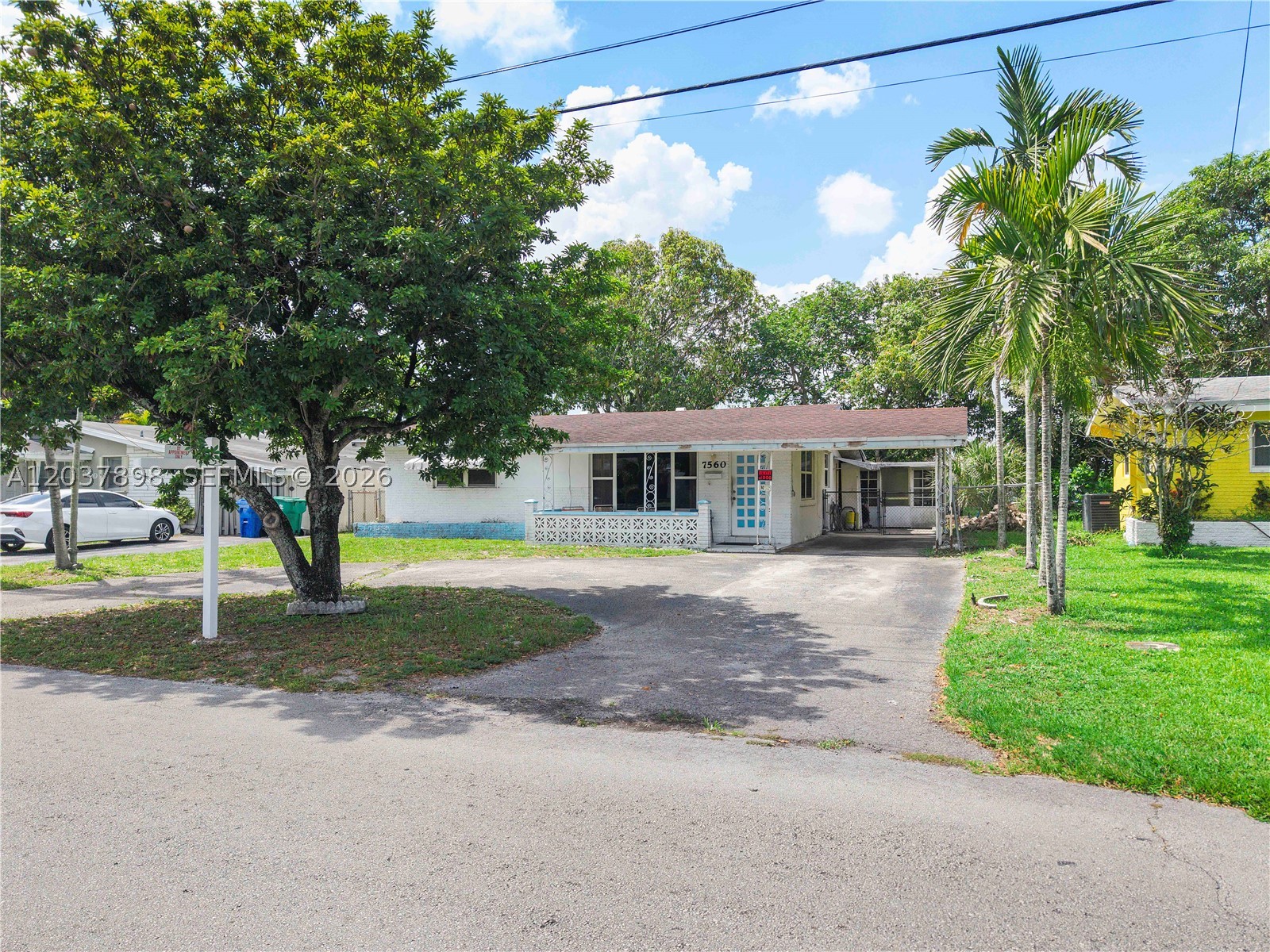 Handyman Special! Fantastic opportunity to restore or renovate this 3-bedroom, 2-bath waterfront single-family home situated on a peaceful canal in the heart of Miramar. Great bones and endless potential for investors, flippers, or owner-occupants looking to create their dream home. Enjoy tranquil water views and a spacious backyard with room to entertain or relax. Conveniently located just minutes from Florida's Turnpike with quick access to I-95, I-75, and other major highways, making commuting throughout South Florida a breeze. Close to Hard Rock Stadium, Hard Rock Hotel & Casino, beaches, shopping, dining, parks, schools, and both Fort Lauderdale and Miami attractions. Property is being sold As-Is and requires repairs. Cash or renovation financing preferred. Roof 2013, Flat Roof 2023, Bring your vision!