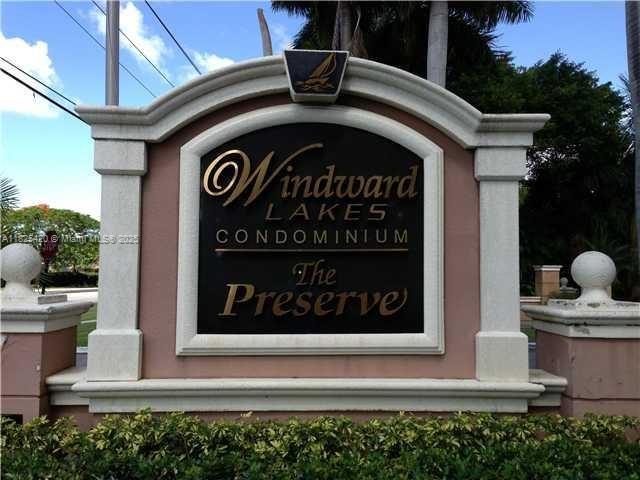 Excellent investment opportunity or future primary residence! Spacious 2-bed unit with lake view, screened balcony, in-unit laundry, and assigned parking. Located in gated Windward Lakes with pool, gym, and tennis. Prime Pompano Beach location near major highways and shops.