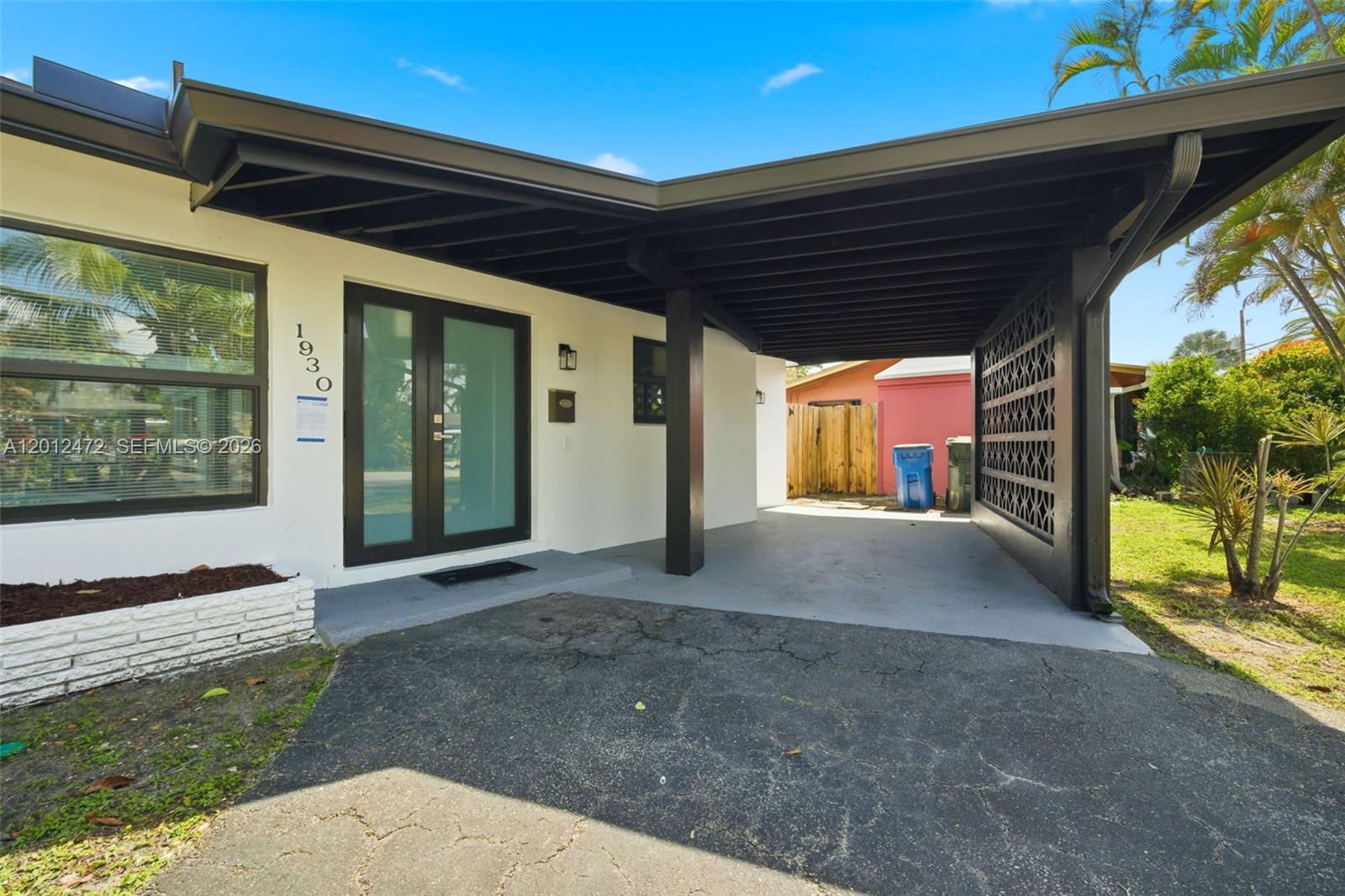 Waterfront gm! This charming 3-bed/2-bath CBS single-family home sits on a canal with fixed-bridge ocean access. Enjoy 1,224 sqft of living space, a screened pool, carport, and a beautifully maintained 6,743 sqft lot. Built in 1964 with a 2021 roof, the home features central A/C, tile and vinyl floors, and a screened patio. Located in Oakland Park with no HOA. A rare waterfront opportunity!