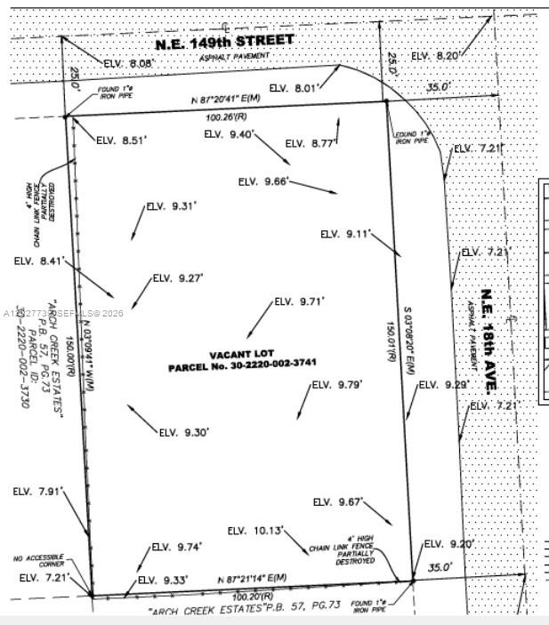 ARCH CREEKS ESTATES - Land