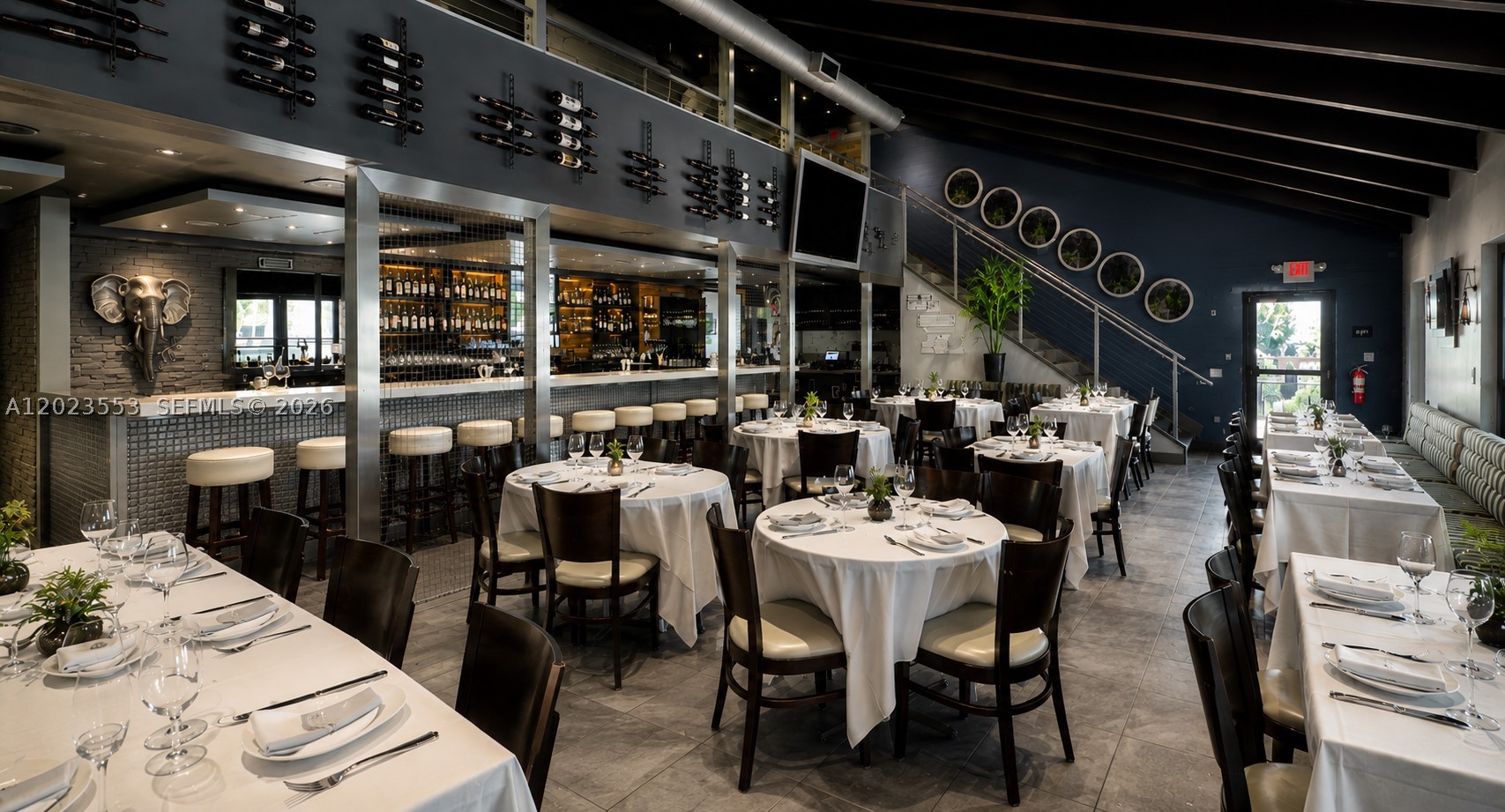Exclusive luxury restaurant for sale in the heart of Doral, one of Miami’s fastest-growing and most desirable areas. This fully developed premium concept features elegant modern design, a fully equipped kitchen ready for operation, a sophisticated atmosphere ideal for fine dining, private events, and VIP experiences, plus an established clientele with strong growth potential. Excellent strategic location with outstanding visibility and accessibility. Ideal opportunity for investors or restaurateurs seeking a high-end business in one of South Florida’s most sought-after markets. Contact directly for additional information and confidential details.