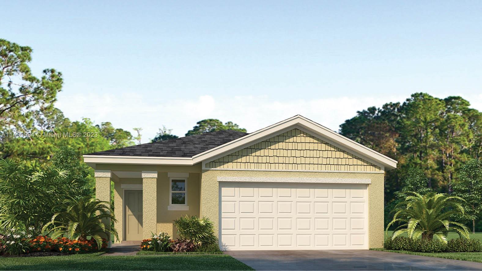 Brand new single-family home, The Jemison plan has 2 bedrooms, 2 bathrooms plus Den with a closet that can be converted to a third room or office and two car garage. This is a very open plan that offers lots of natural light. Split bedroom plan. Bedroom 1 has a nice size bath with a walk-in closet and a large shower. Background check, credit score minimum of 680, first, last, and security. The new tenant must have rental insurance. House available September 01, 2023 Pictures are just for reference.  Complex name Central Park 40s.  Please call agent Sarkis Kaakdjian for more information at 786-374-9742
