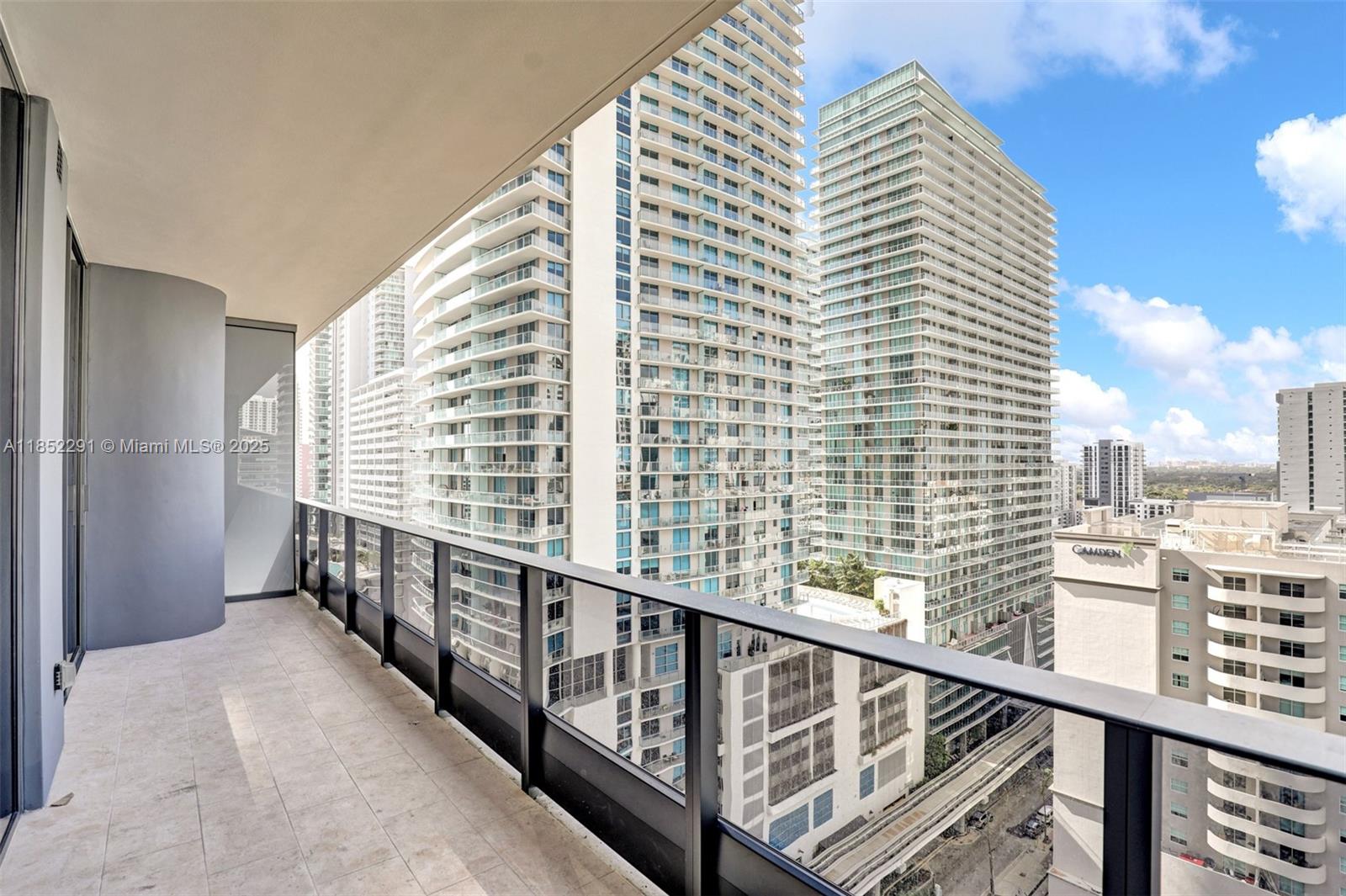 Unit faces WEST. New electric blackout in bedroom, finished closet and roller shades in living room. Residence 1904 at Brickell Flatiron offers 1 bed/1 bath with 730 SF. Enjoy a large balcony with Italian porcelain tile flooring, floor to ceiling windows and an enhanced insulation sound proofing between units. Beautiful city views!. Brickell Flatiron's amenities include the 64th floor rooftop pool with a spa, and 6,300-square-foot gym with a Pilates, yoga, aerobics studio, and a juice bar. The building also includes a lap pool and children’s pool on the 18th floor, a movie theater, billiards and cigar room, wine cellar, and electric car charging stations. In the heart of Brickell this gorgeous building is the ultimate address in town. Easy to​​‌​​​​‌​‌​​​‌‌​​​‌‌‌​​‌​​‌‌​​​​ show!